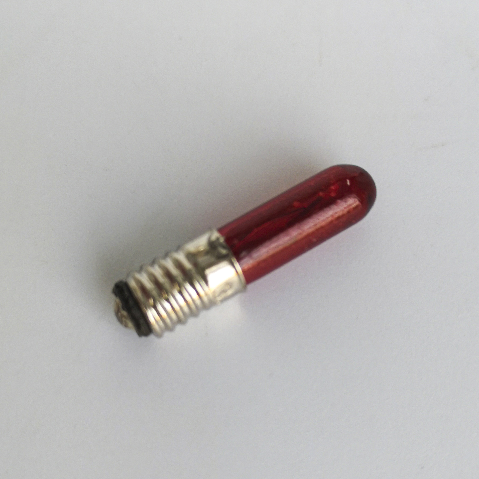 rot blinkendes Birnchen zur Krippenbeleuchtung