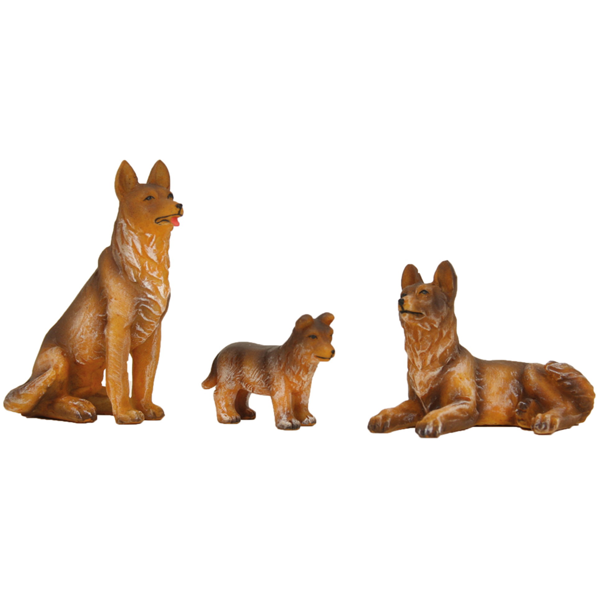 spielzeug für schäferhunde Schäferhunde 3-tlg. Höhe 6,5cm