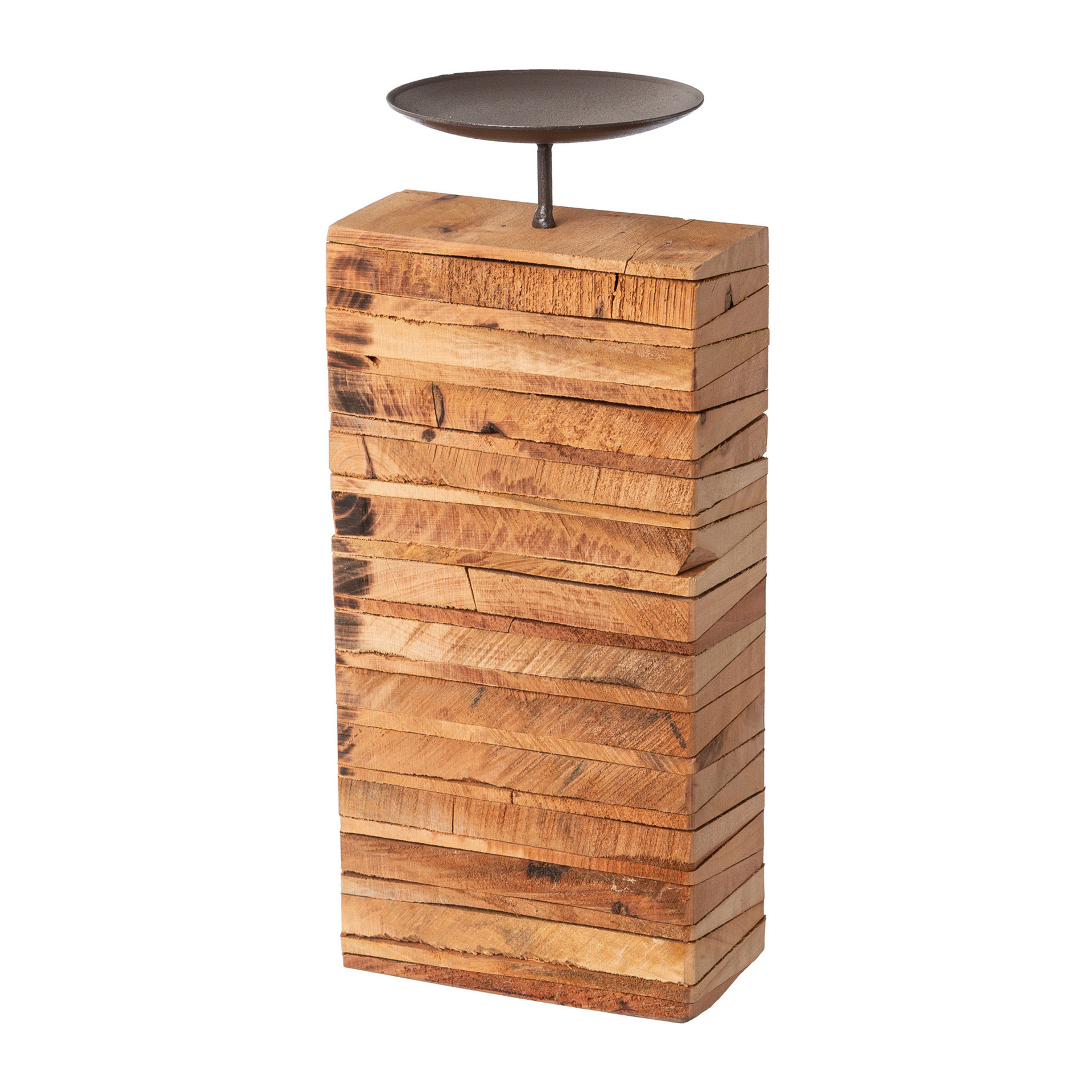 Kerzenhalter Holz Pieces 22cm Kerzenhalter Holz Pieces 22cm