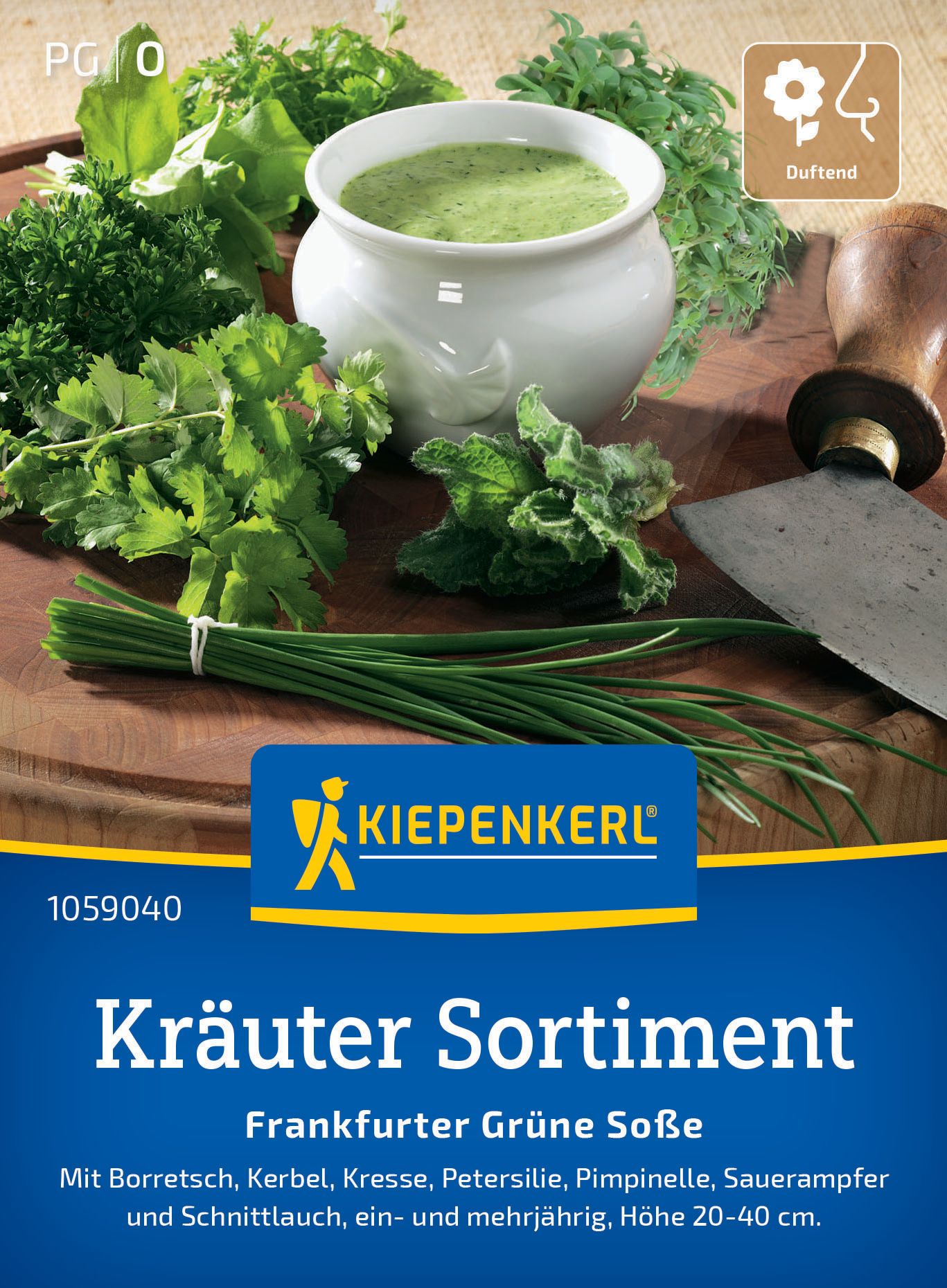 Kräuter Sortiment Frankfurter Grüne Soße Kräuter, Pflanze, Werbung, Kräuterig, Plakat