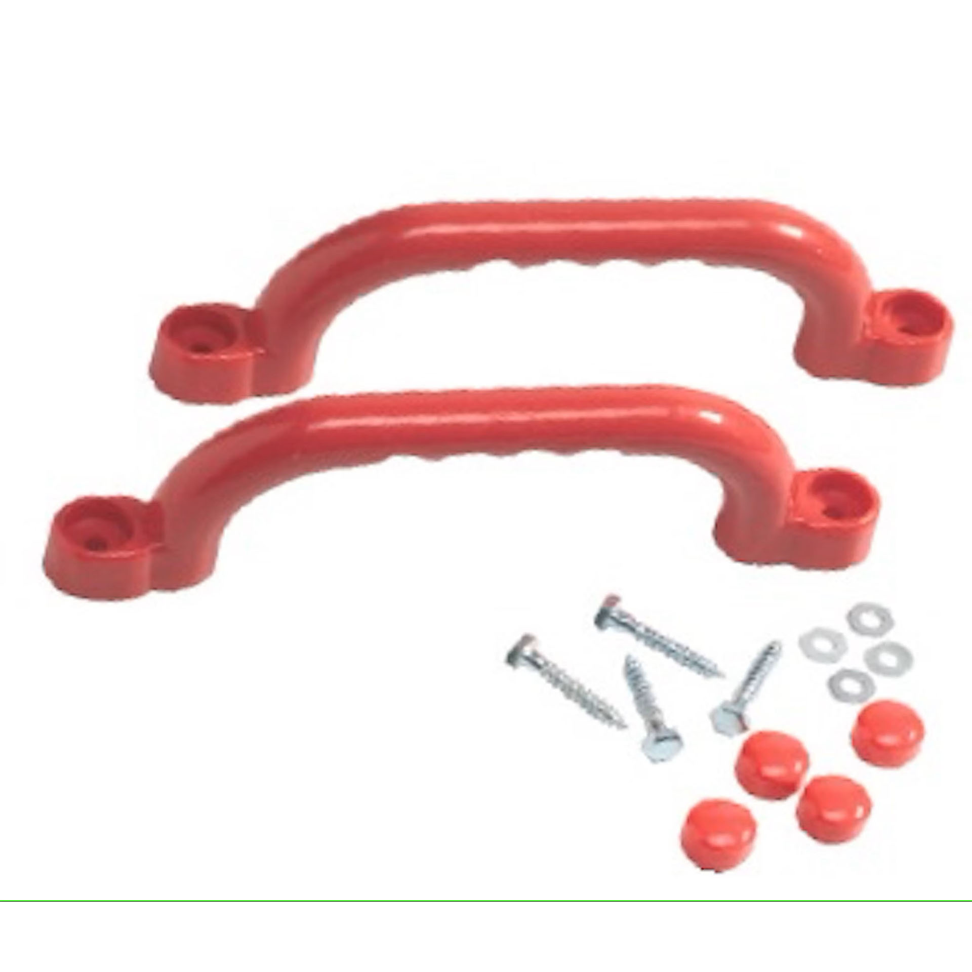 Handgriffe rot 2 Handgriffe mit Montagematerial
