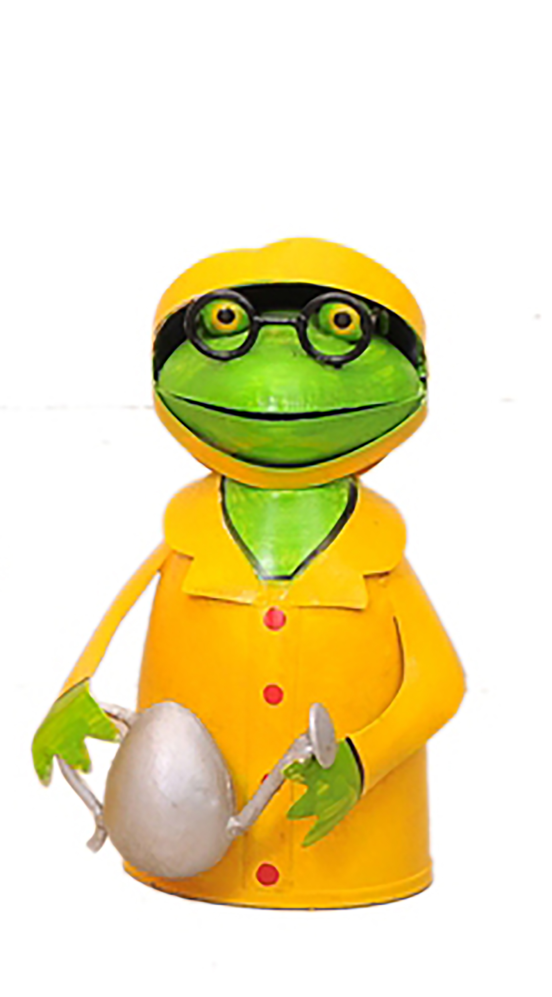 Zaunhocker Frosch "Fischers Fritz" mit Gießkanne