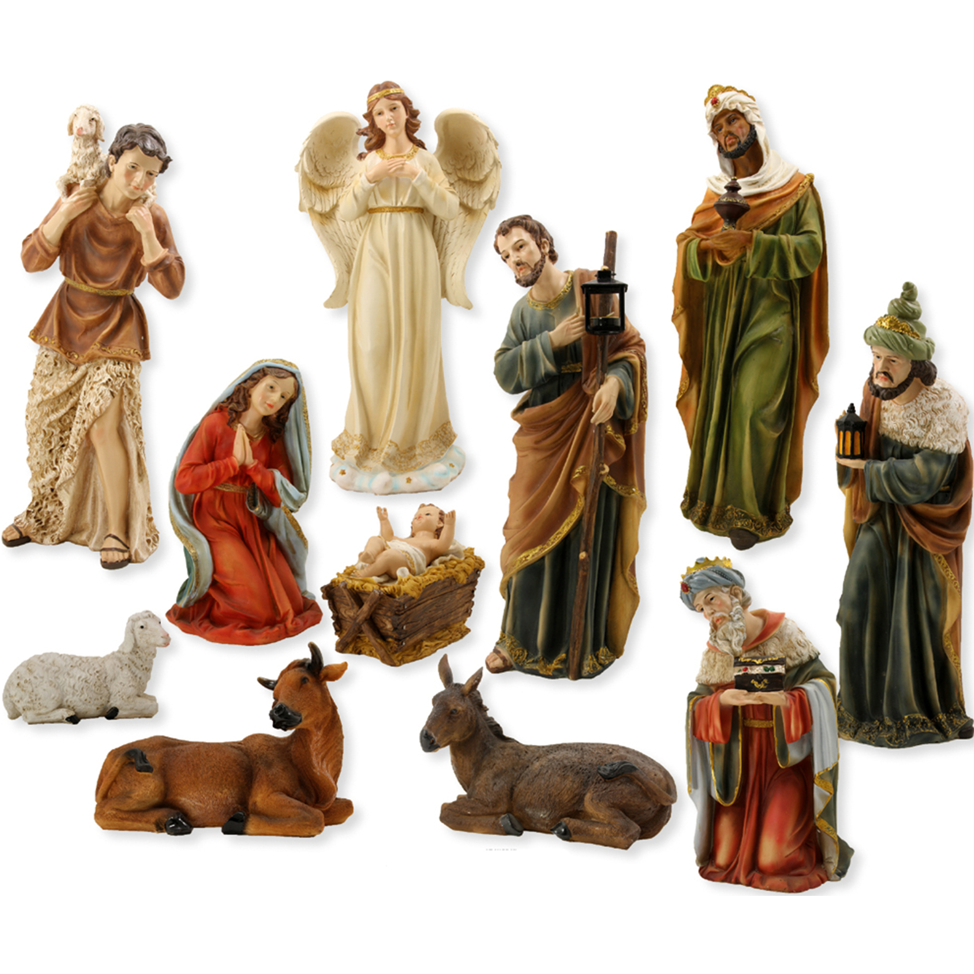Krippenfiguren 11-tlg. 60cm lebensgroße Krippenfiguren 11-tlg. 60cm