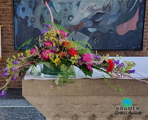 Kirchendeko2 - Kopie Blume, Blumen-Arrangement, Blumenstrauß, Florales Design, Grafiken
