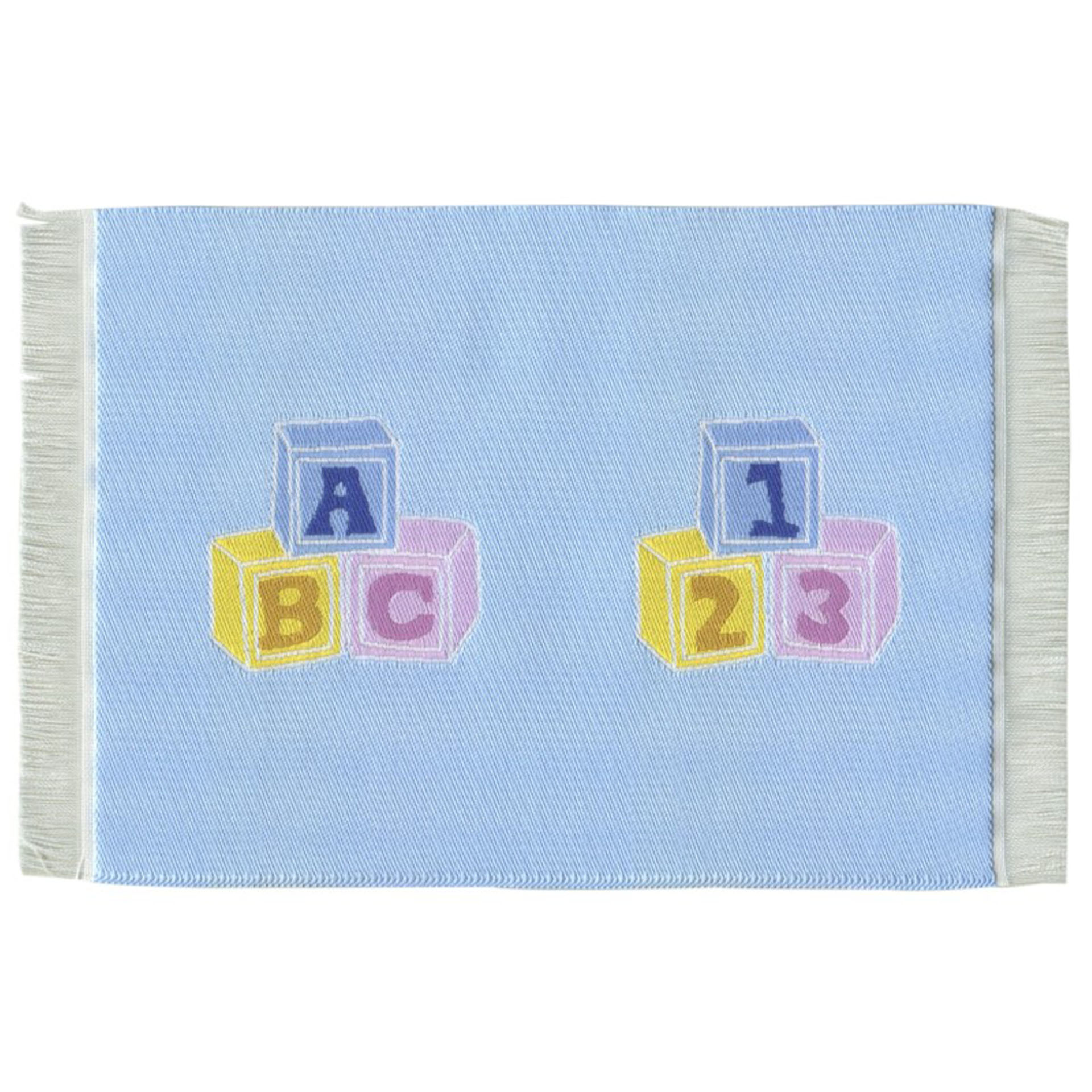 Teppich 'Schule hellblau', 10x15cm Teppich 'Schule hellblau', 10x15cm