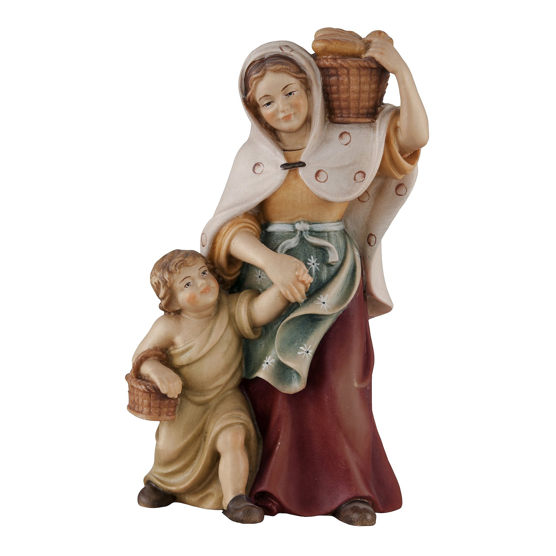 Hirtin mit Kind Bethlehem Krippe Hirtin mit Kind Bethlehem Krippe Krippe Zusatzfigur