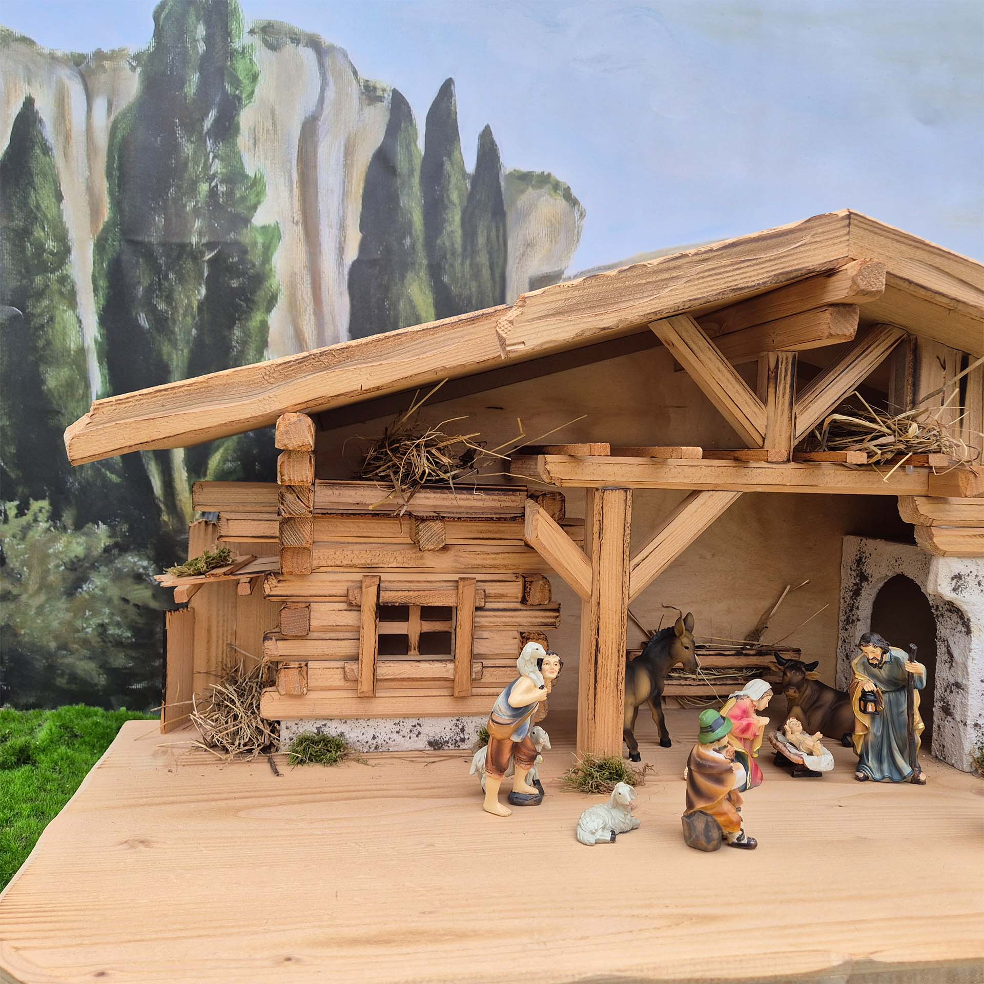 Tierheim, Holz, Wohnen, Blockhütte, Person