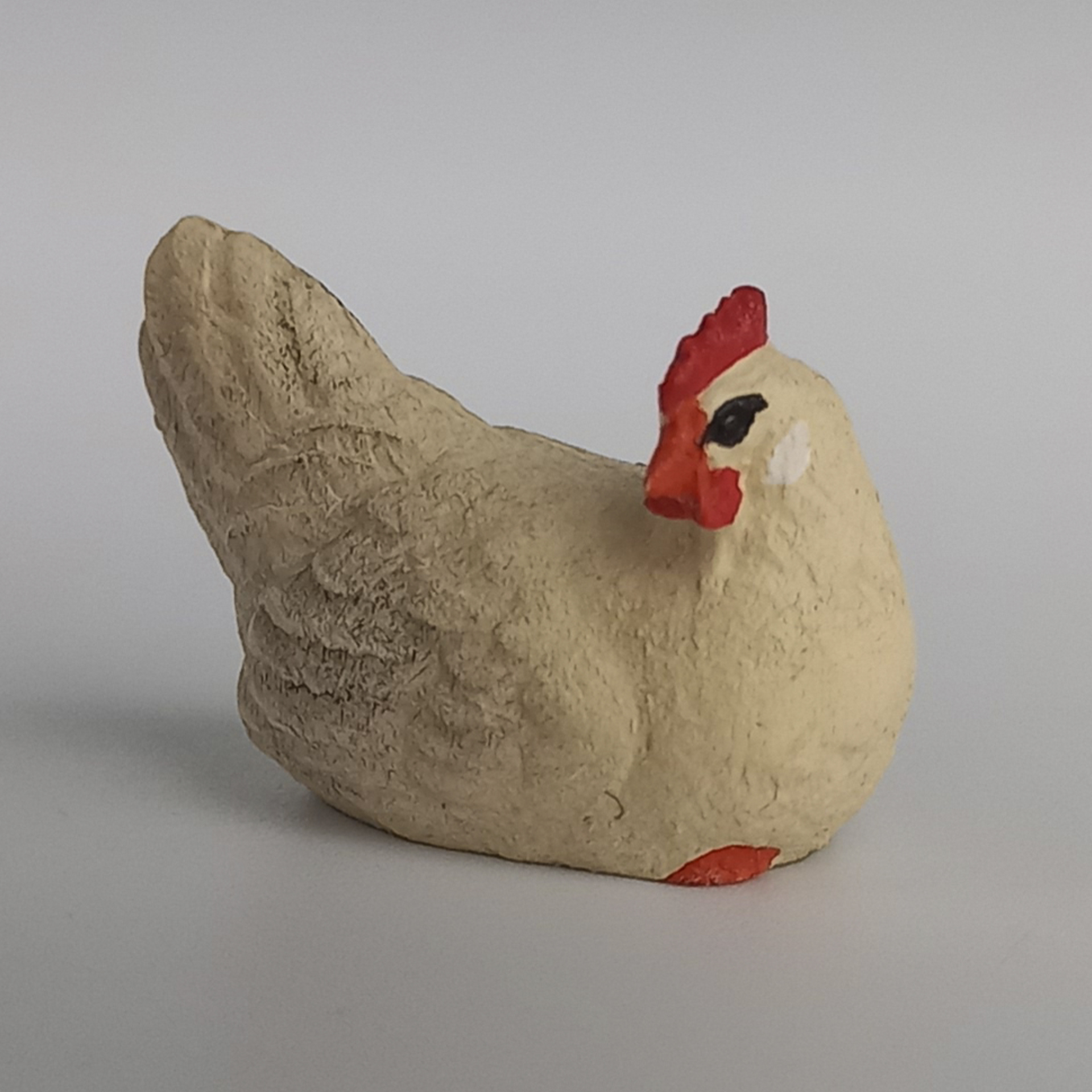Henne brütend Henne brütend Zusatzfigur Krippe