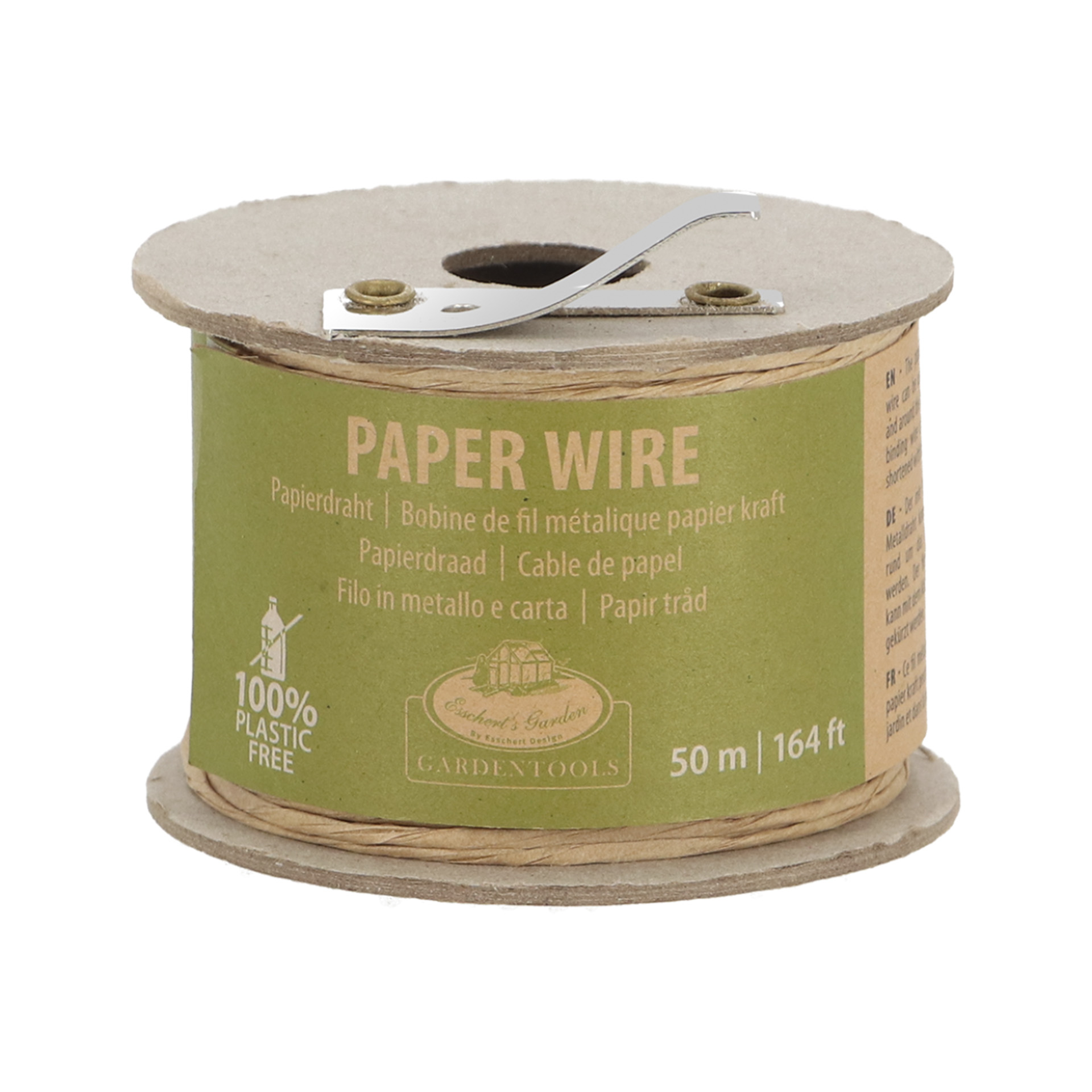 Papierdraht 50m auf Papprolle gewickelter Papierdraht