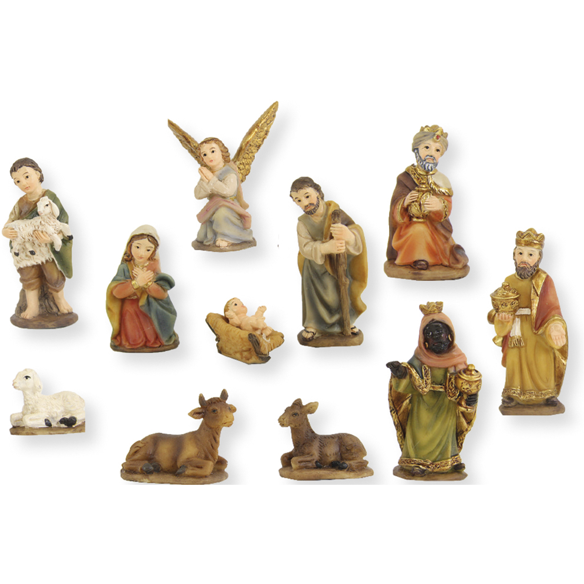 Markus Krippe 11-tlg. Set Krippenfiguren 11-tlg. Mini für 3cm Figuren