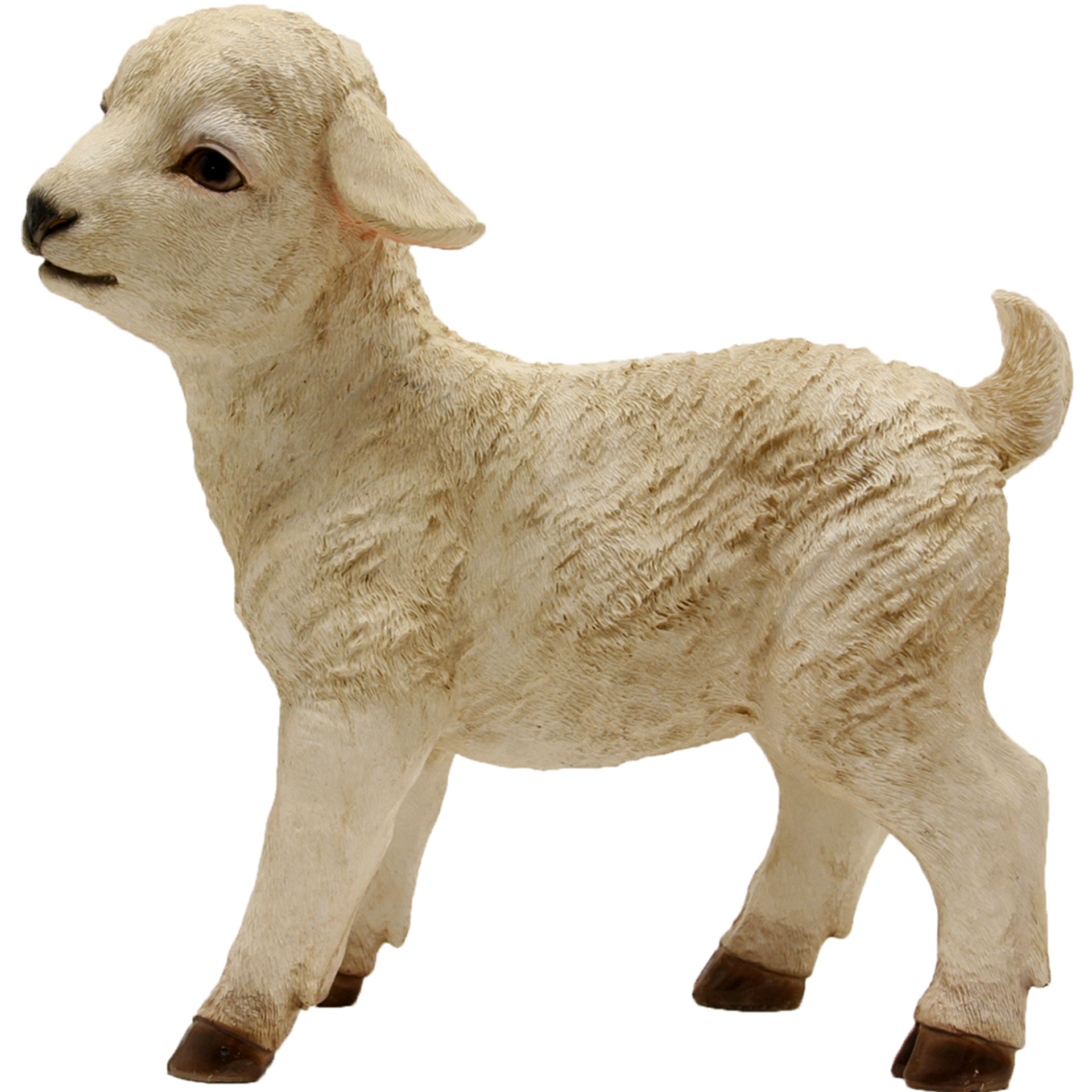 Lamm schauend Krippenfigur Tierfigur Lamm schauend Krippenfigur Tierfigur