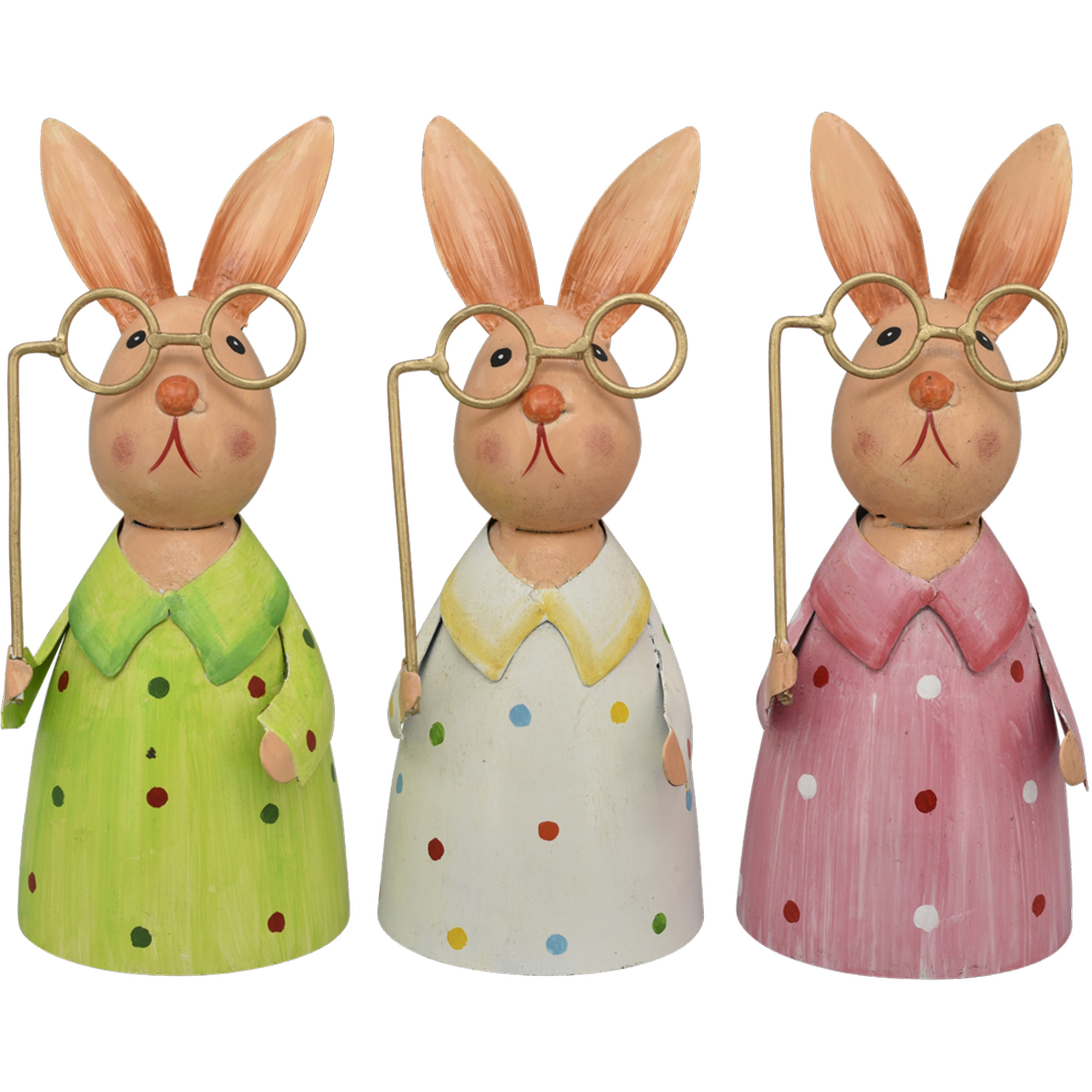 Zaunhocker Hase mit Brille Zaunhocker Hase mit Brille Pfostenhocker  Staketenzaun Gartenzaun Gartendeko