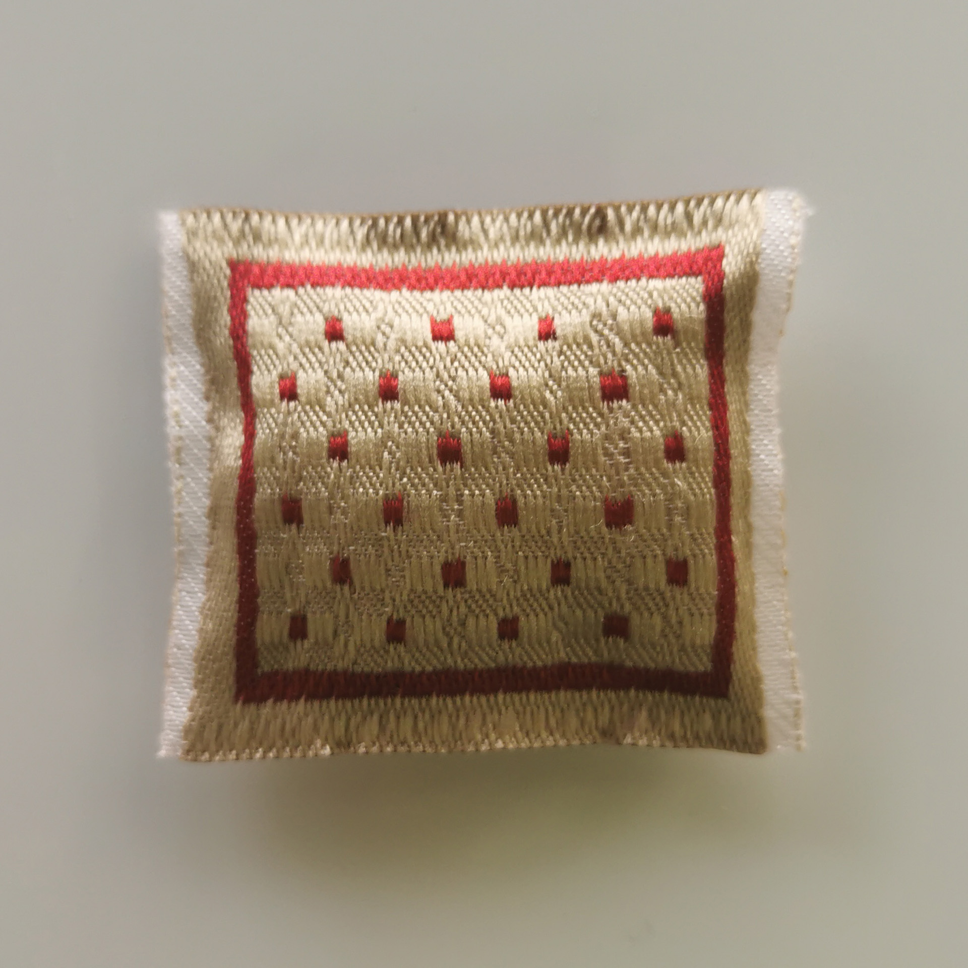 Dekokissen natur 4x4,5cm Dekokissen natur Wichtelgeschichte