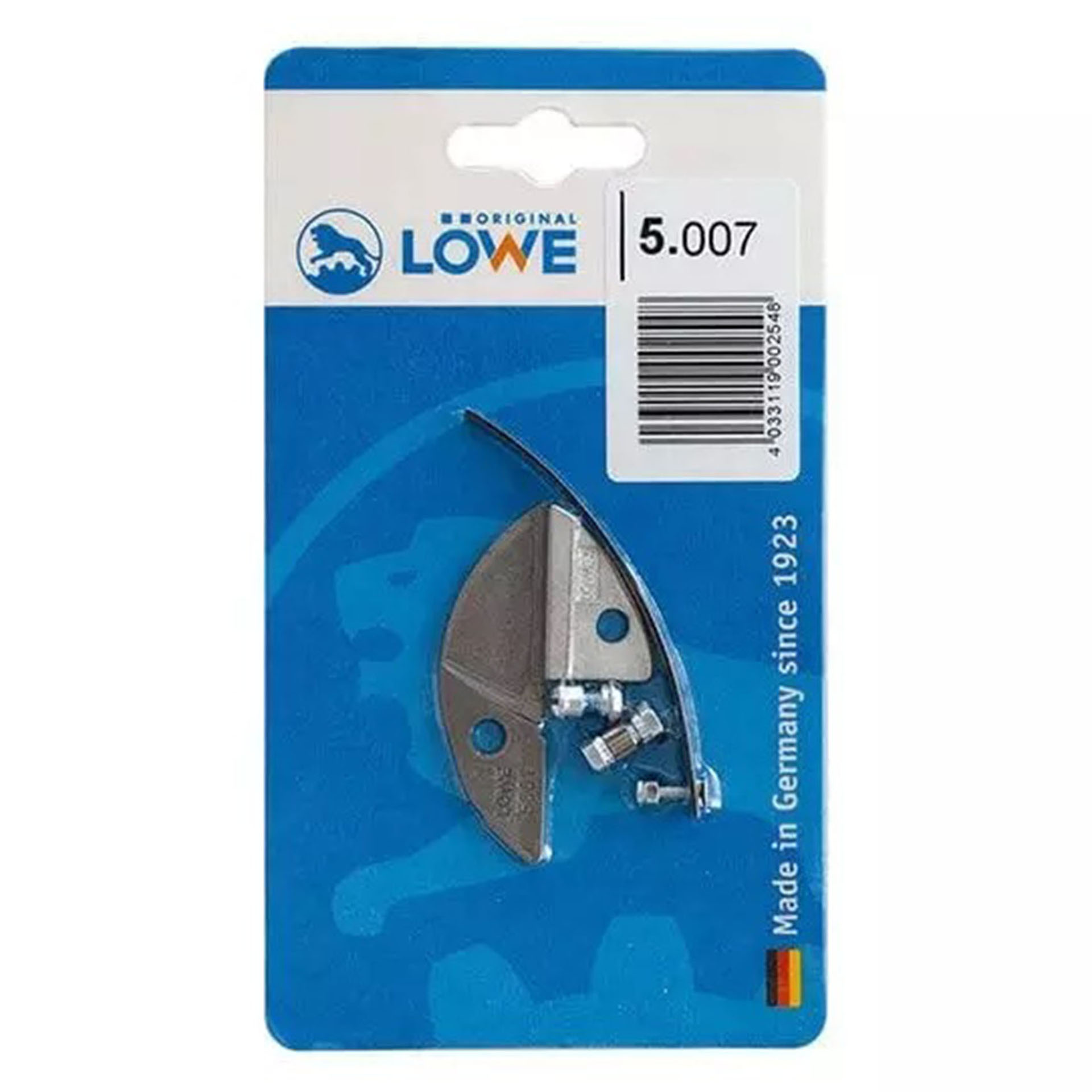 Löwe 5 Ersatzteil-Set für Löwe 5 Blister mit Klinge, Amboss, Feder, Bolzen, Schraube mit Hülse für Amboss