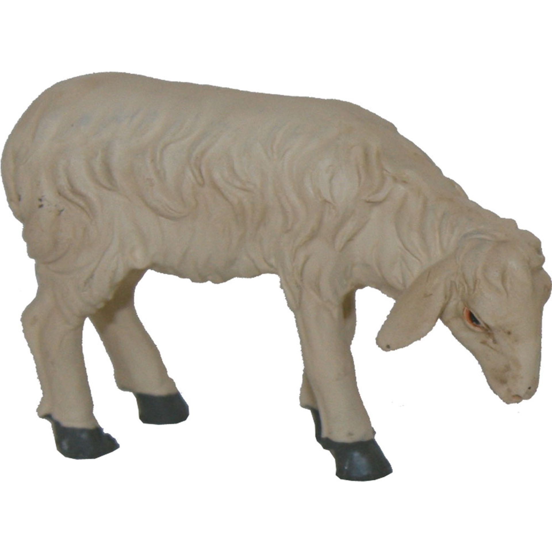 Schaf äsend Schaf äsend Krippenfigur Tierfigur