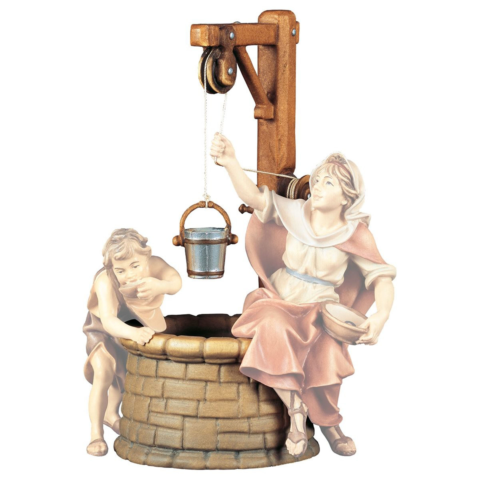Brunnen mit Eimer Ulrich Krippe col. Brunnen mit Eimer Ulrich Krippe col.