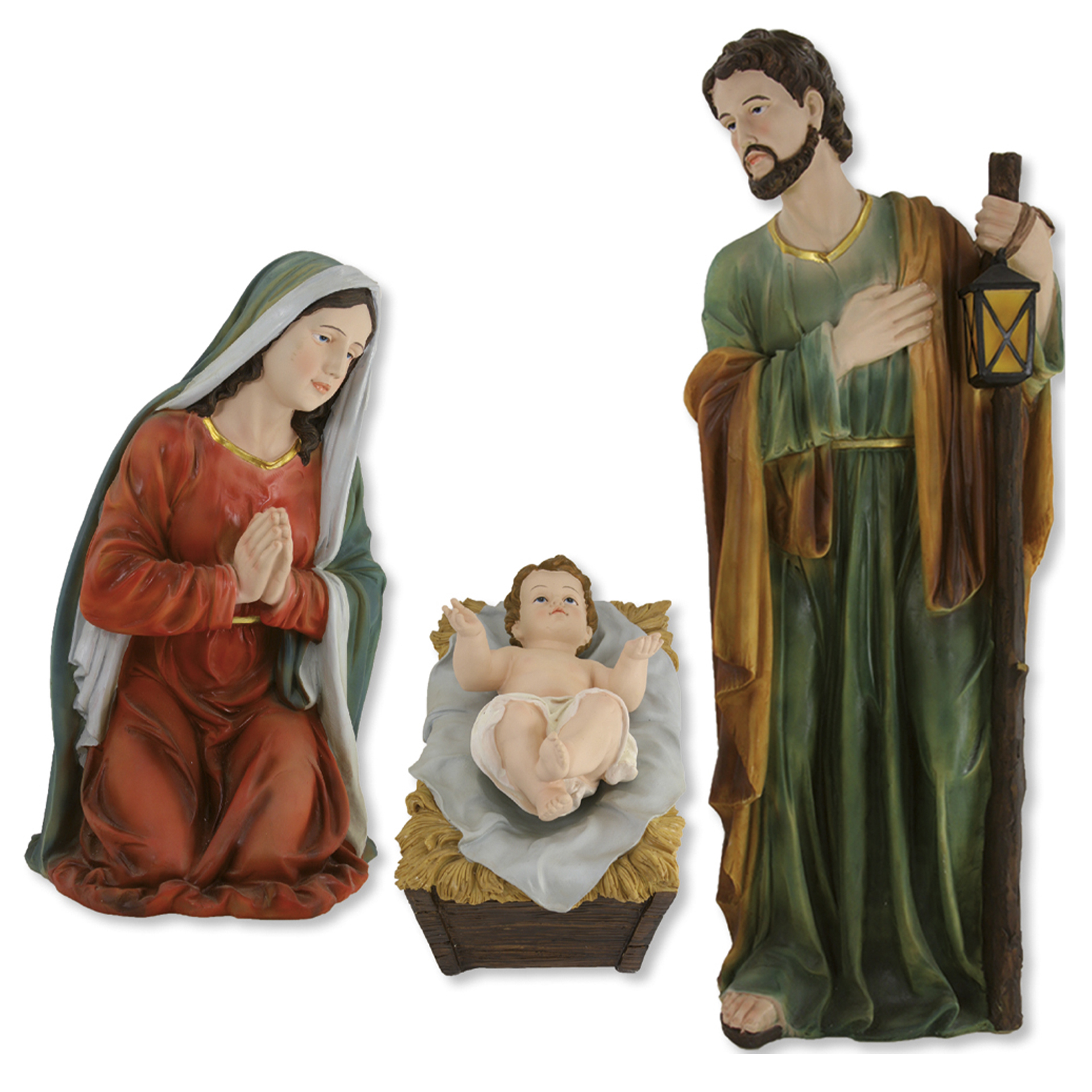 Hl. Familie 100cm lebensgroße Hl. Familie 100cm