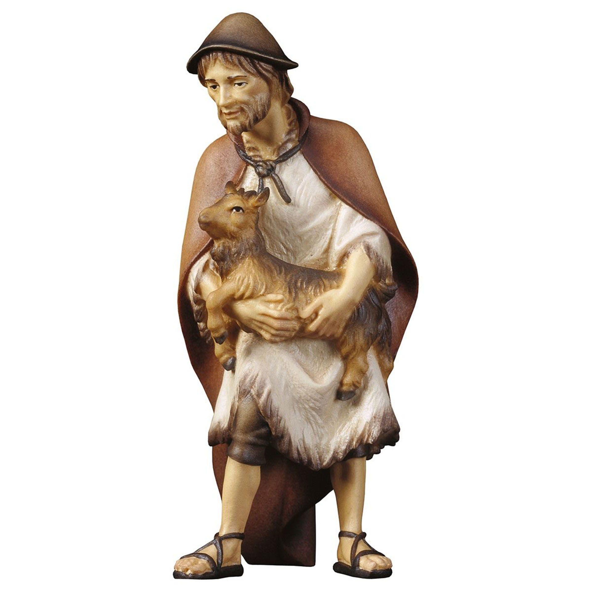 Hirte mit Zicklein Ulrich Krippe col. Hirte mit Zicklein Ulrich Krippe col.