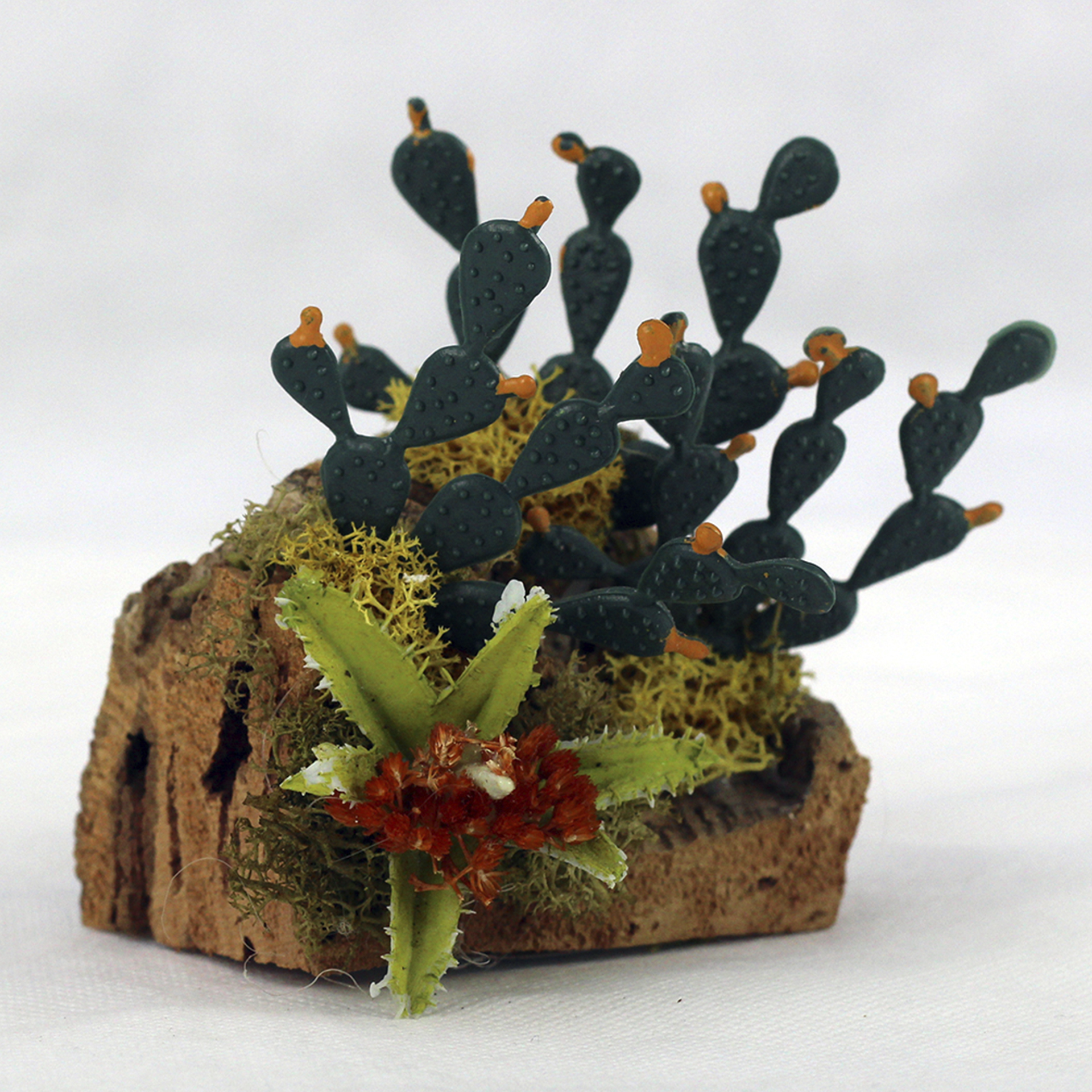 Kaktus und Agave 7cm zur Gestaltung der Krippenlandschaft