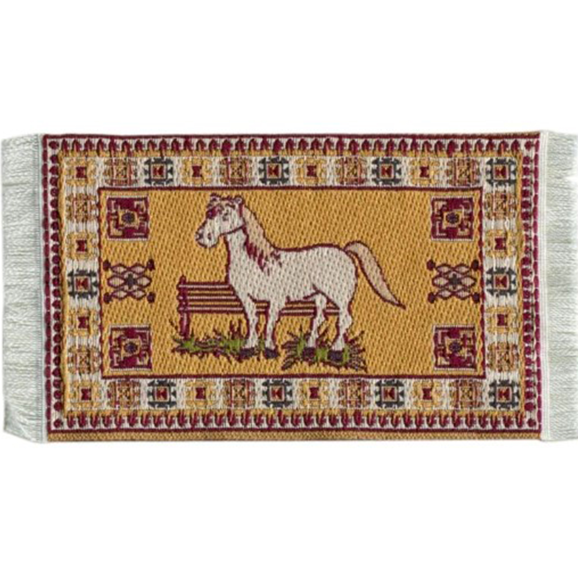 Teppich Pferd Teppich Pferd Wichtelzubehör Krippenzubehör