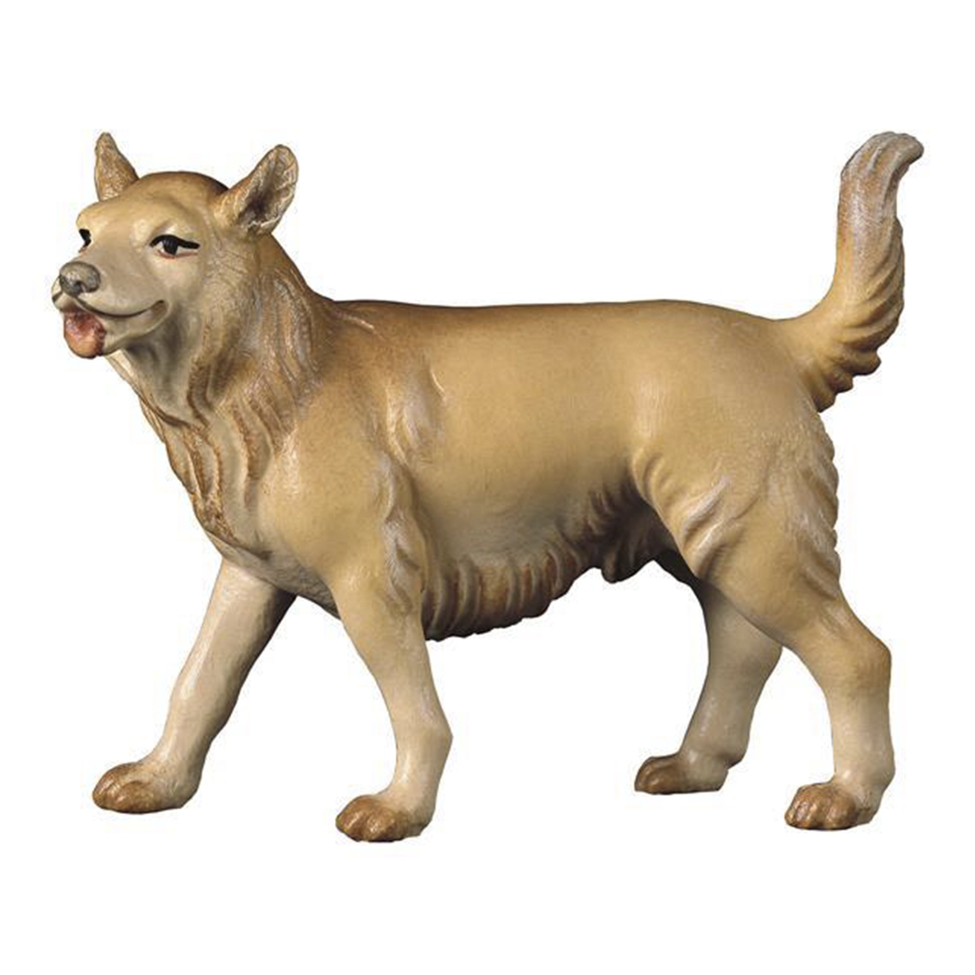 kräftiger Hirtenhund mit beigefarbenem Fell