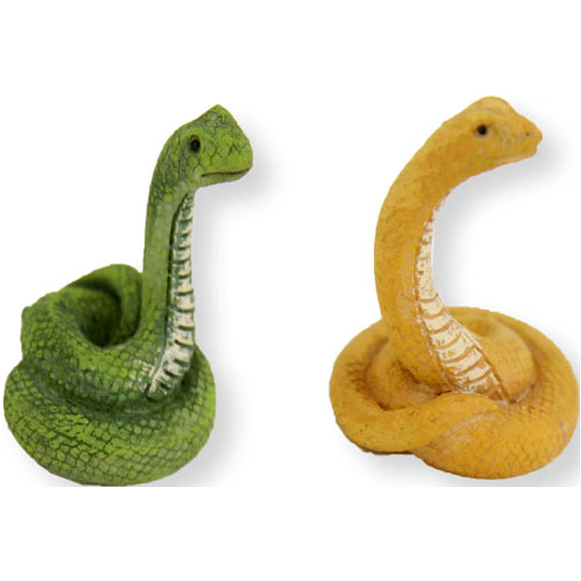 Schlangen 2-tlg. Krippe Zusatzfigur Tierfigur