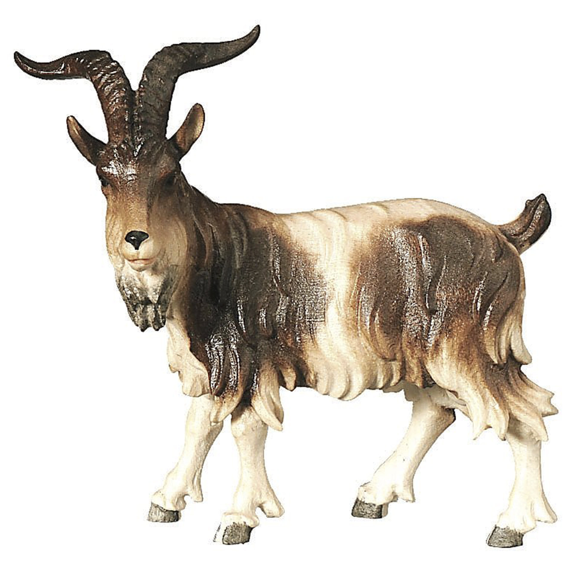 Zusatzfigur Krippe Ziegenbock stehend