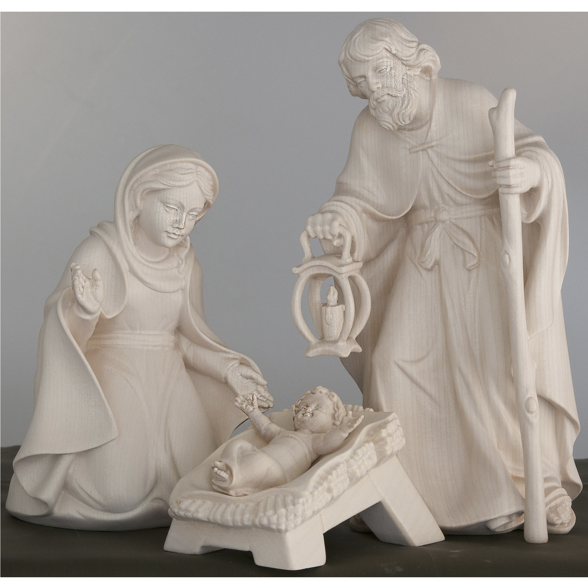 Hl. Familie Bethlehem Krippe natur Hl. Familie aus der Serie der Original Bethlehem Krippe in natur