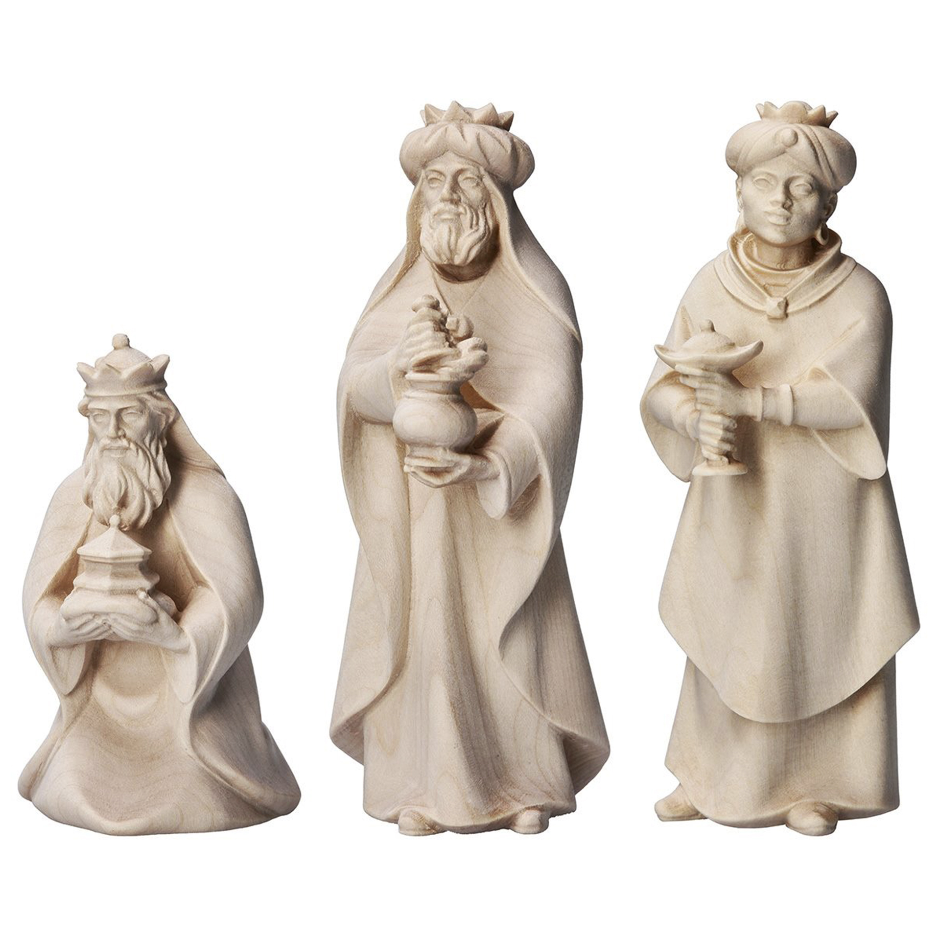 Hl. Drei Könige natur, passend zur Komet Krippe