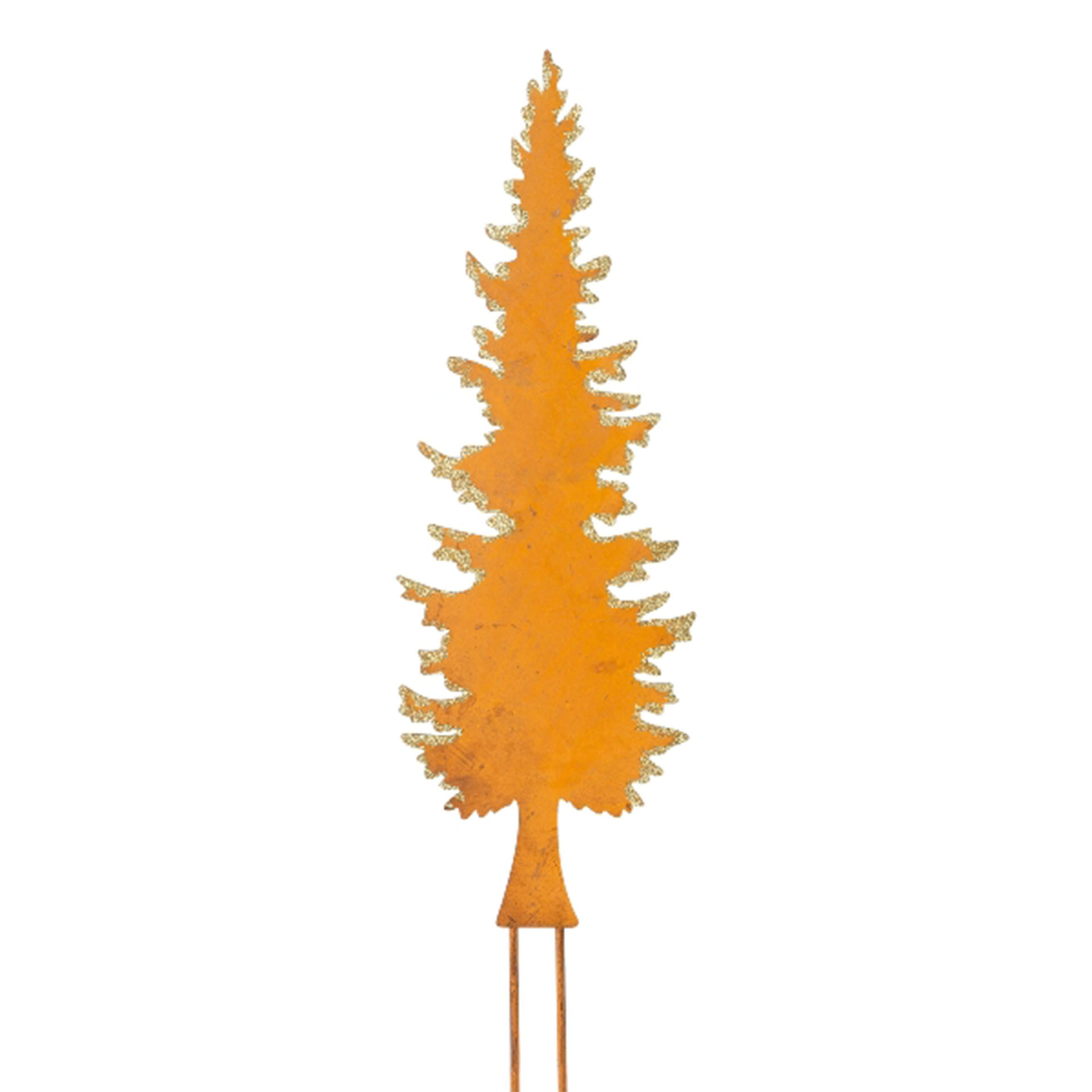 Stecker Baum Metall rost, Höhe 93cm