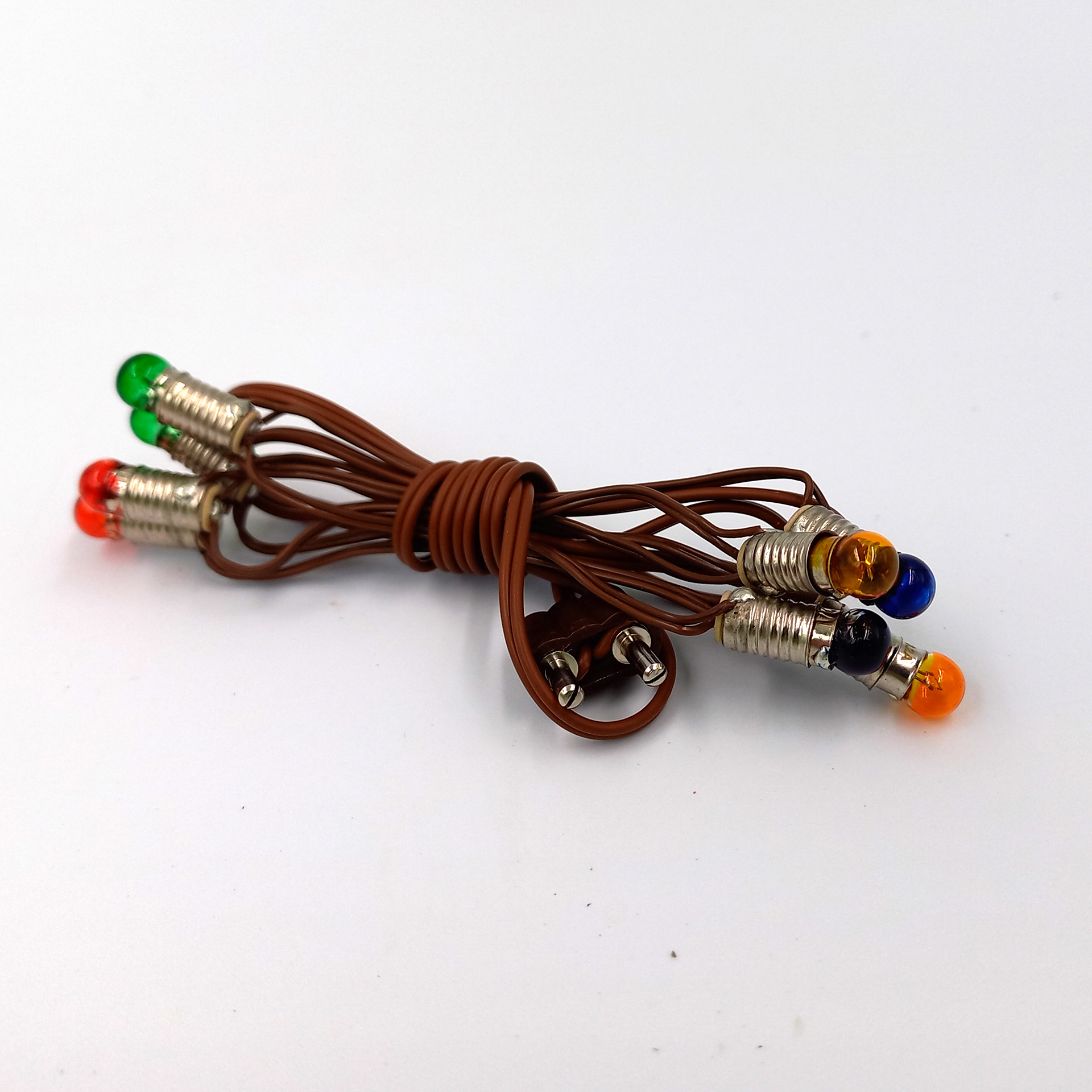 Lichterkette 3,5V, 8 Birnchen bunt Lichterkette 3,5V, 8 Birnchen bunt