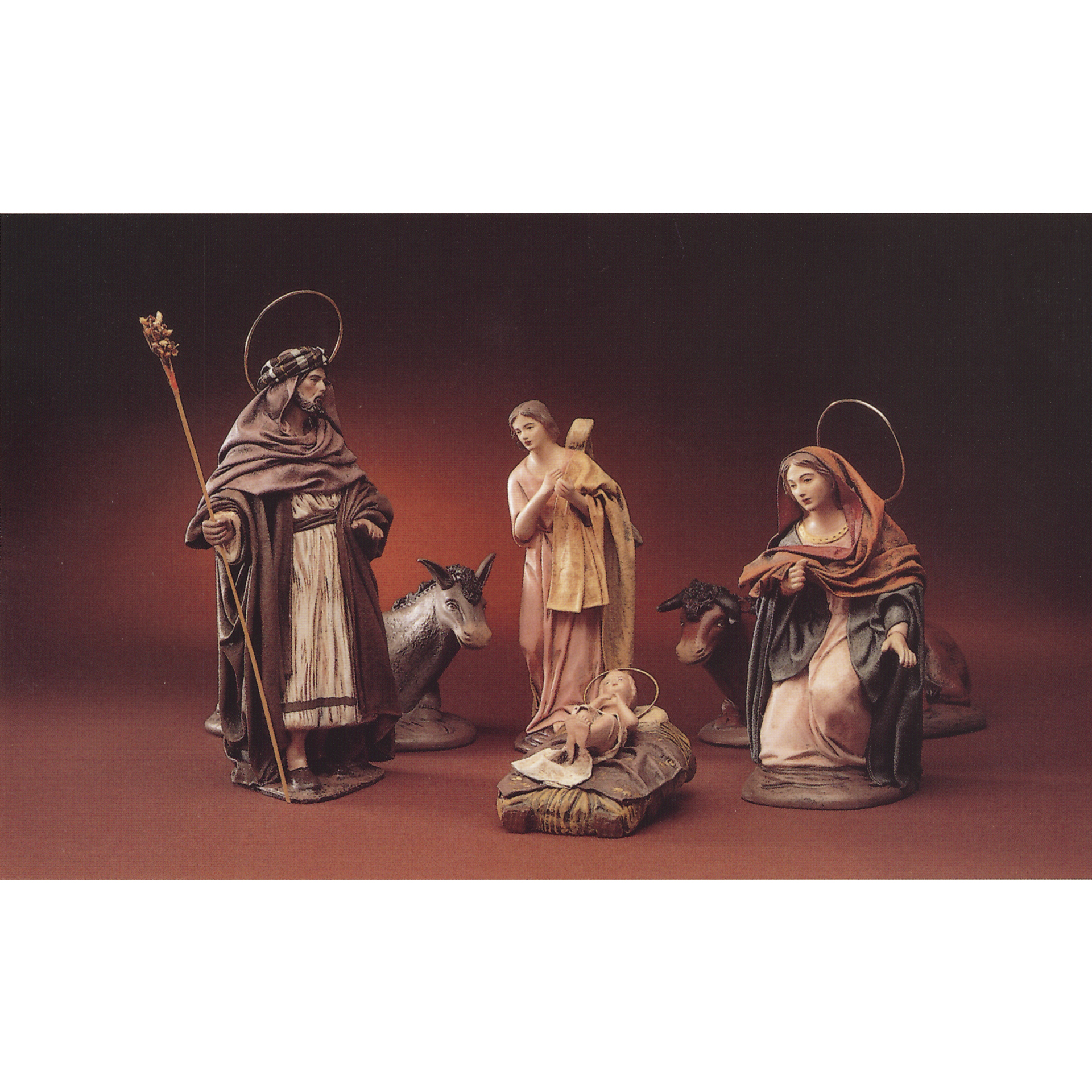 Heilige Familie 2 Heilige Familie 2 Krippenfiguren aus Ton