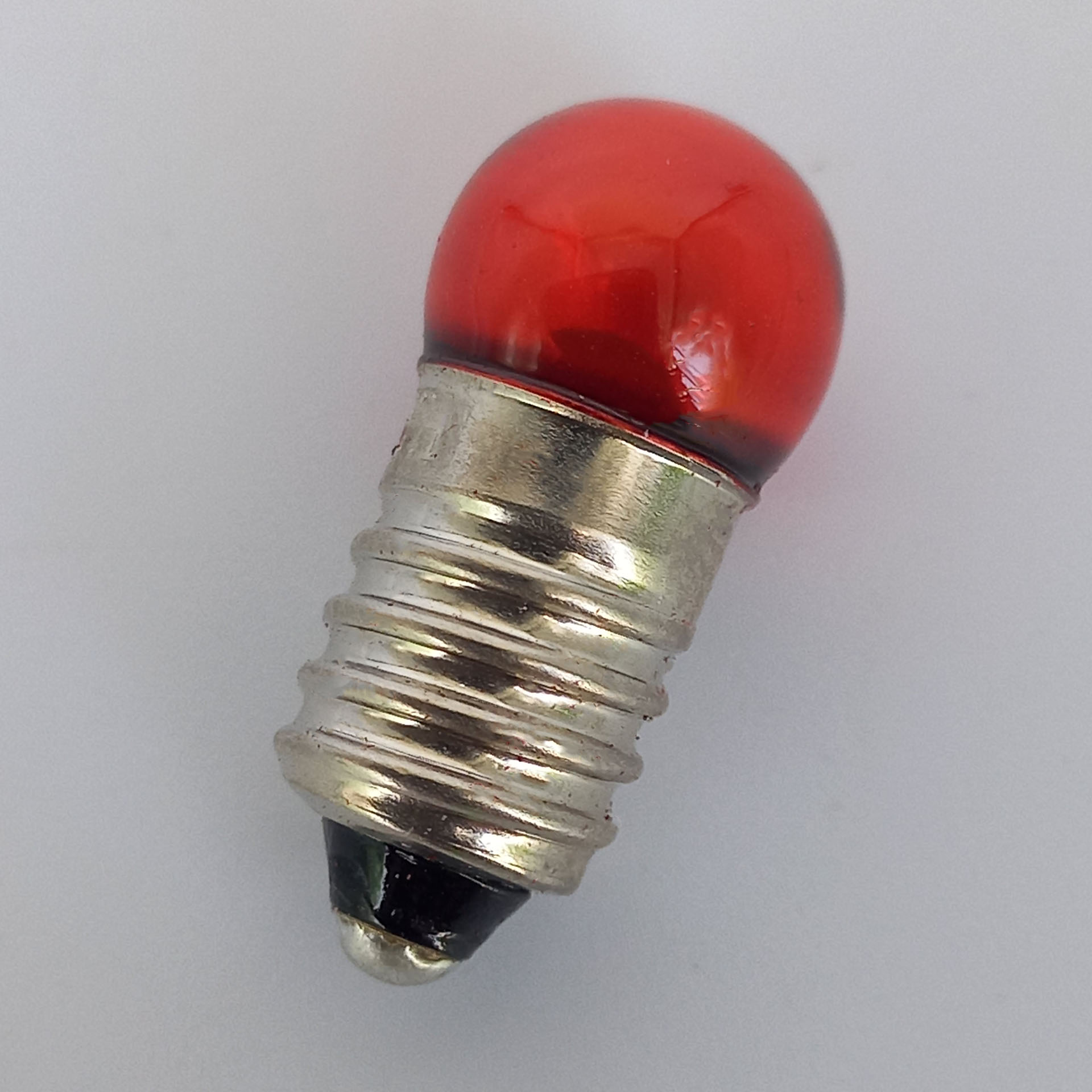 LED Schraubbirne 3,5 Volt E5, Krippenbeleuchtung
