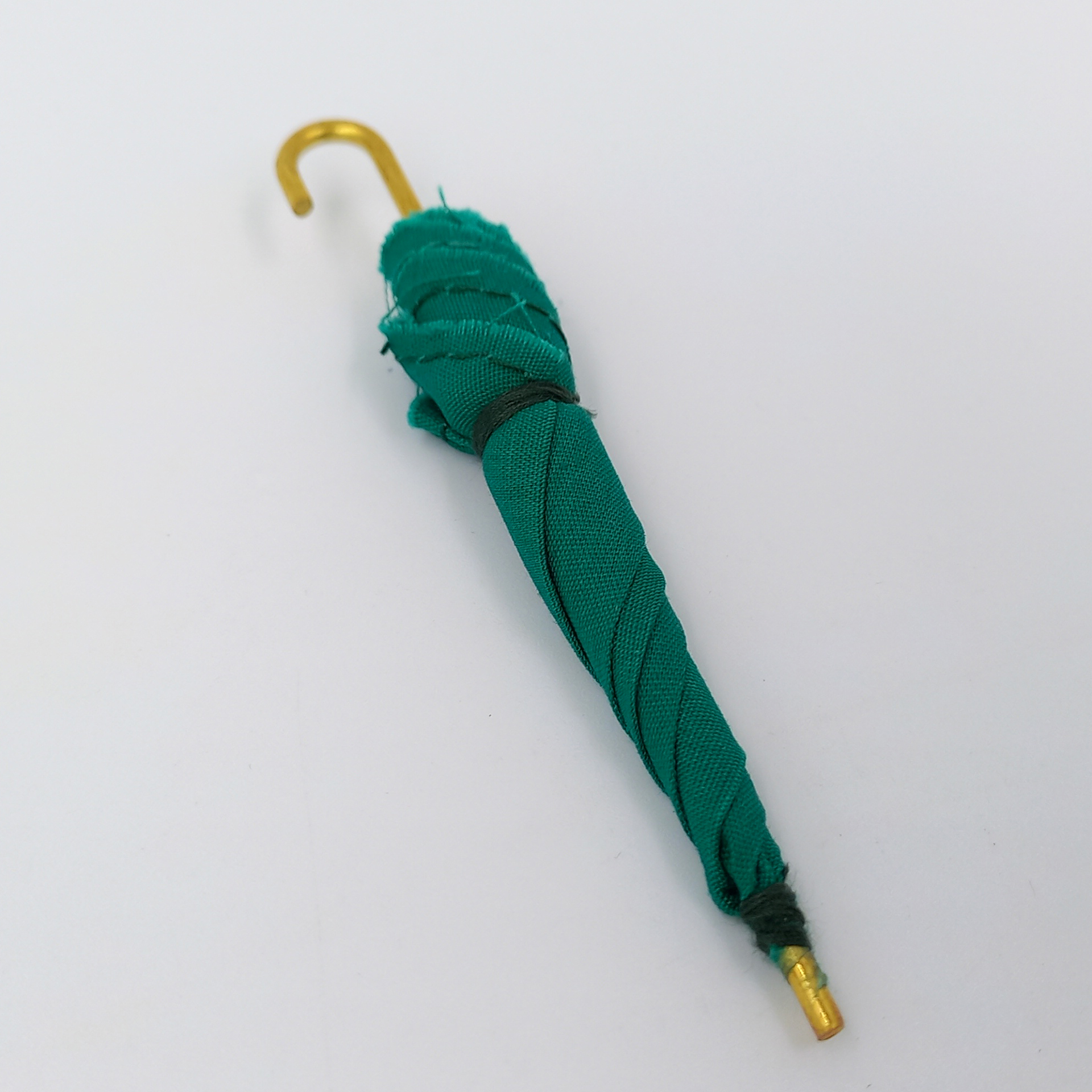 Regenschirm grün Wichtelzubehör