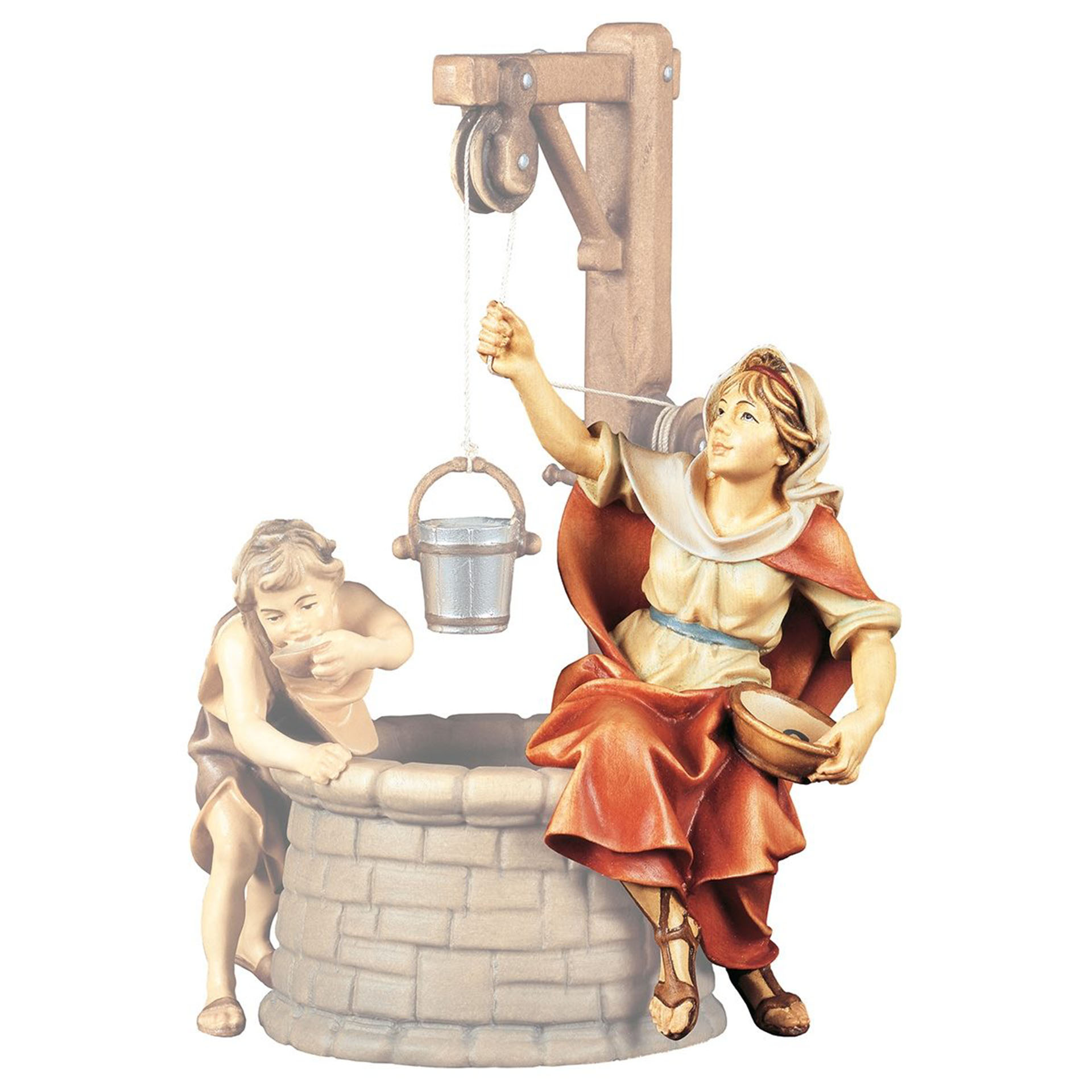 Hirtin am Brunnen Ulrich Krippe col. Hirtin am Brunnen Ulrich Krippe col.