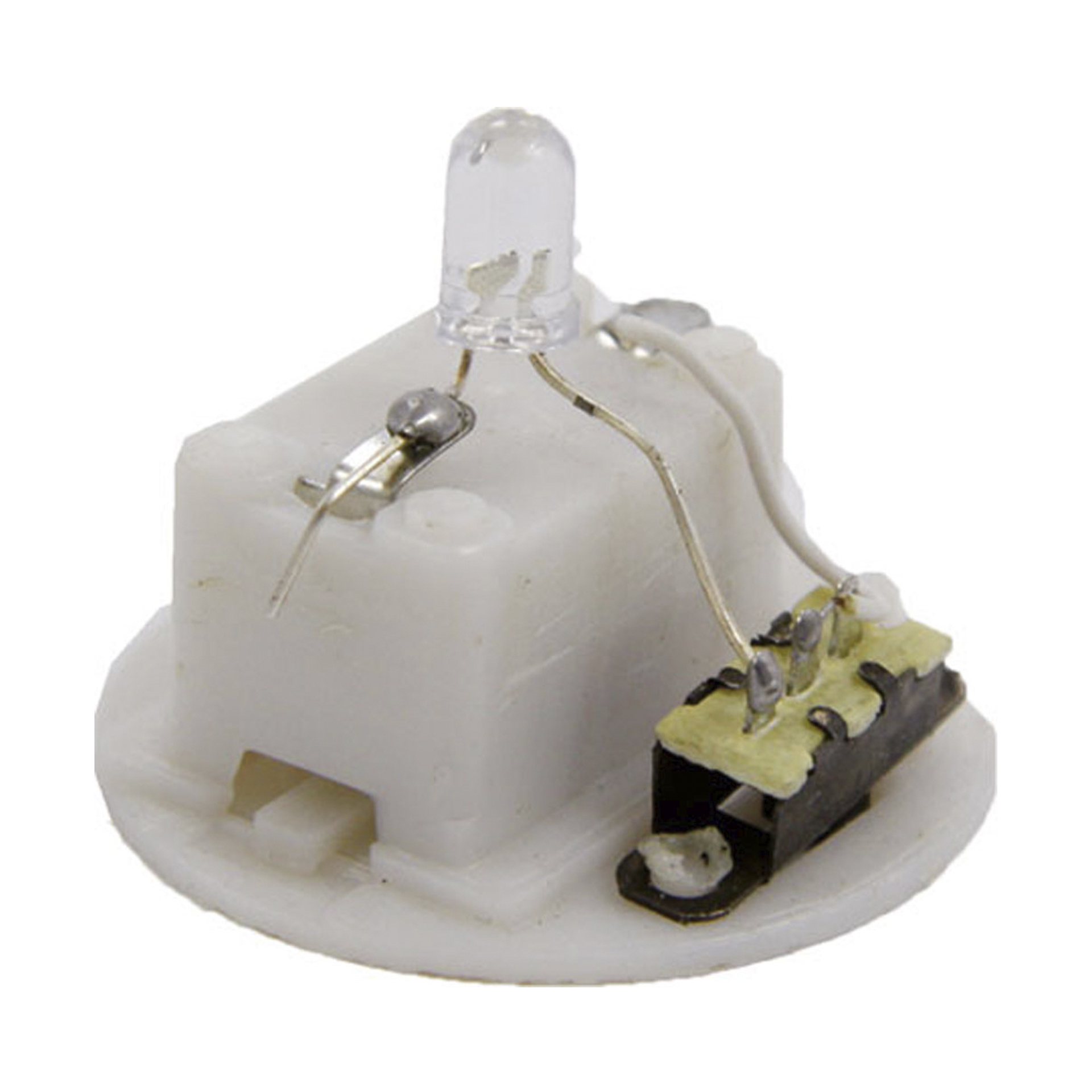 LED Licht weiß als Krippenelektrik