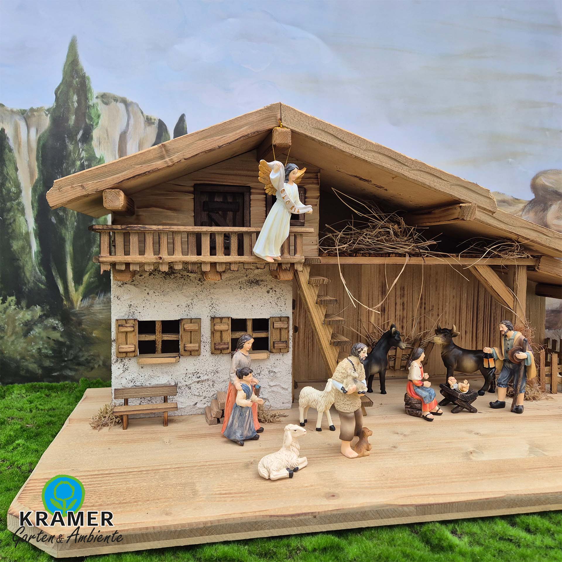 Tierheim, Hütte, Wohnen, Person, Bank