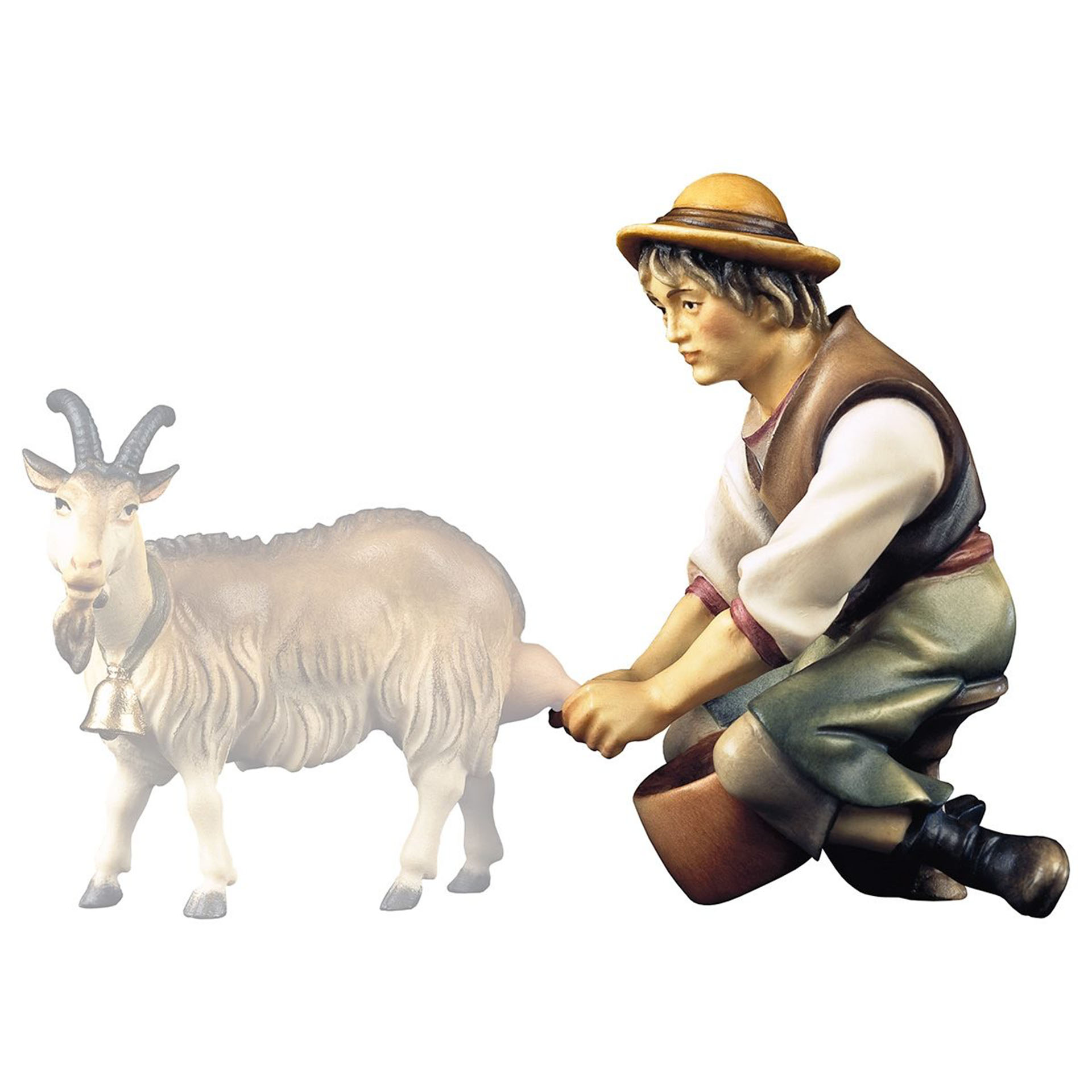 Hirte melkend Ulrich Krippe / Hirten Krippe col. Hirte melkend Ulrich Krippe / Hirten Krippe col.