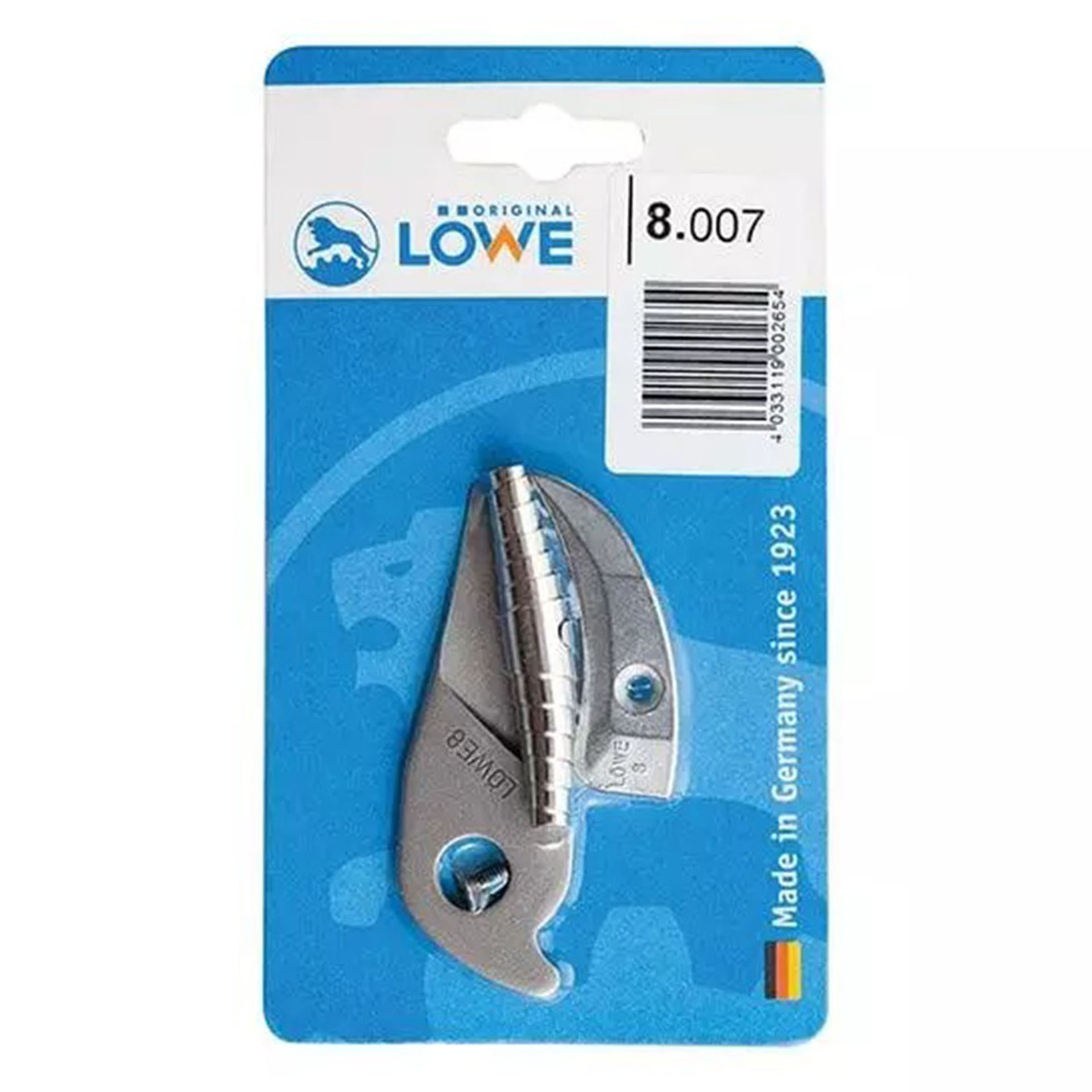 Löwe 8 Ersatzteil-Set für Löwe 8 Blister mit Klinge, Amboss, Feder, Bolzen, Schraube mit Hülse für Amboss