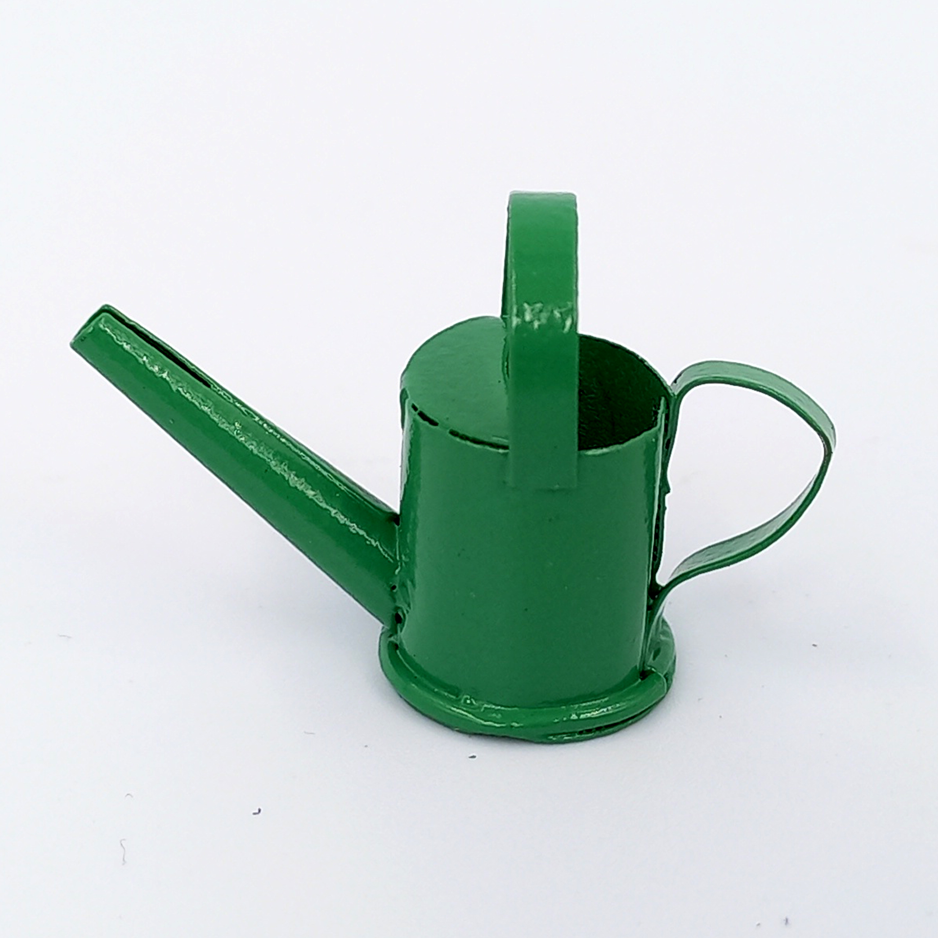 Gießkanne grün Wichtelzubehör Krippenzubehör