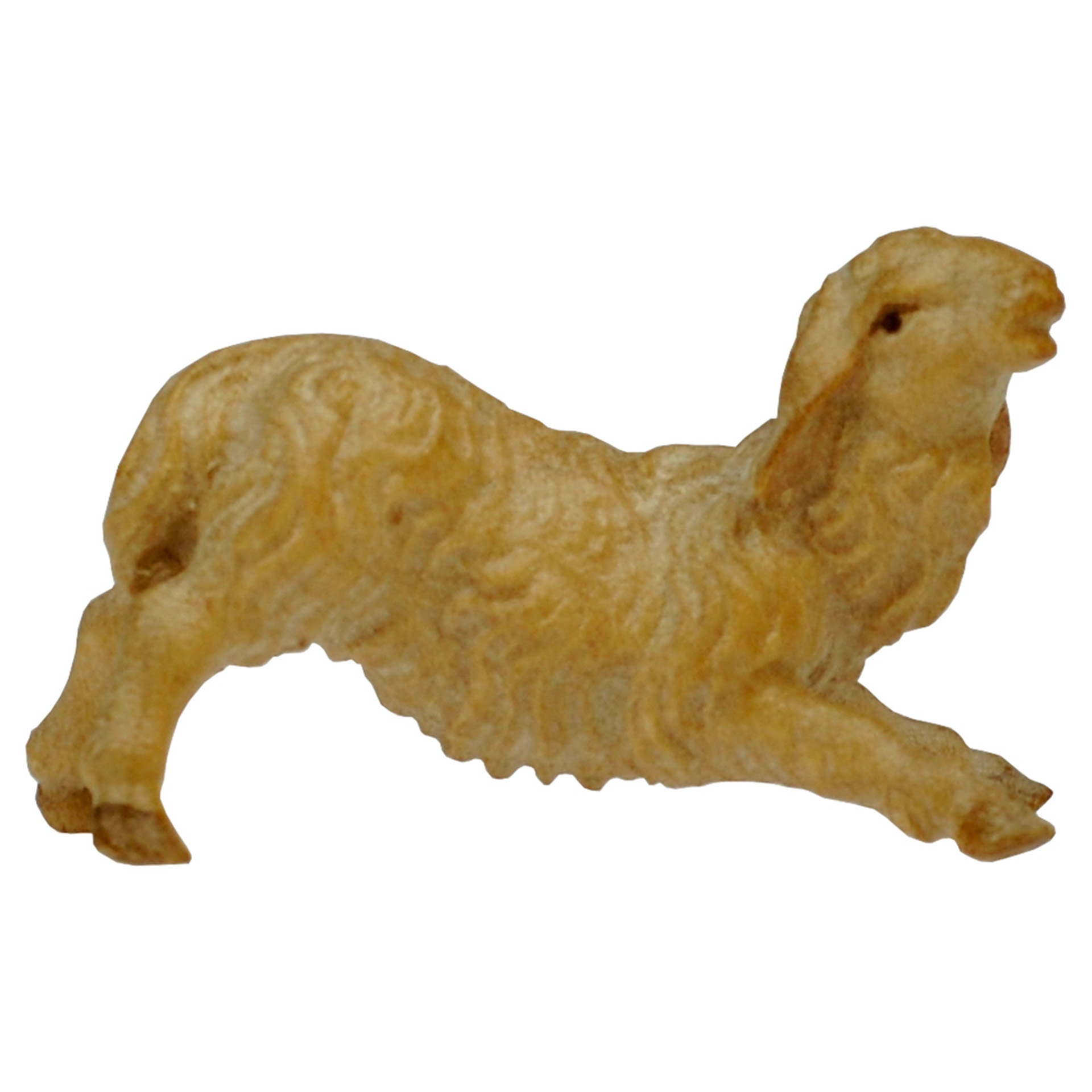 Krippe Zusatzfigur Lamm kniend Ulrich Krippe mfg