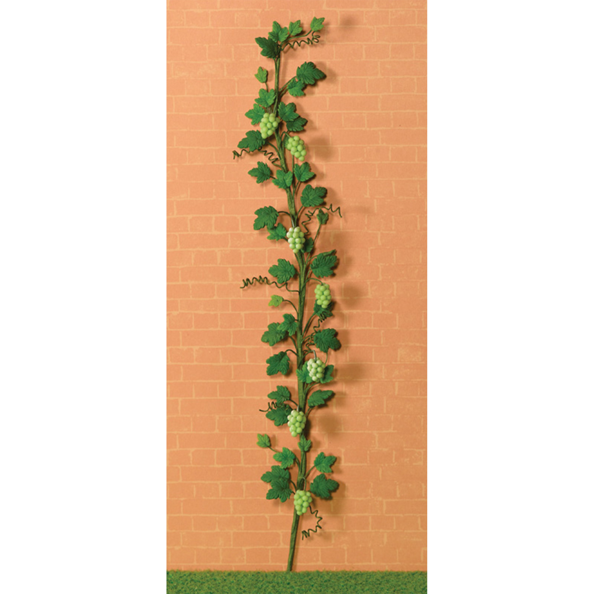 Weinranke mit Trauben grün Wichtelzubehör