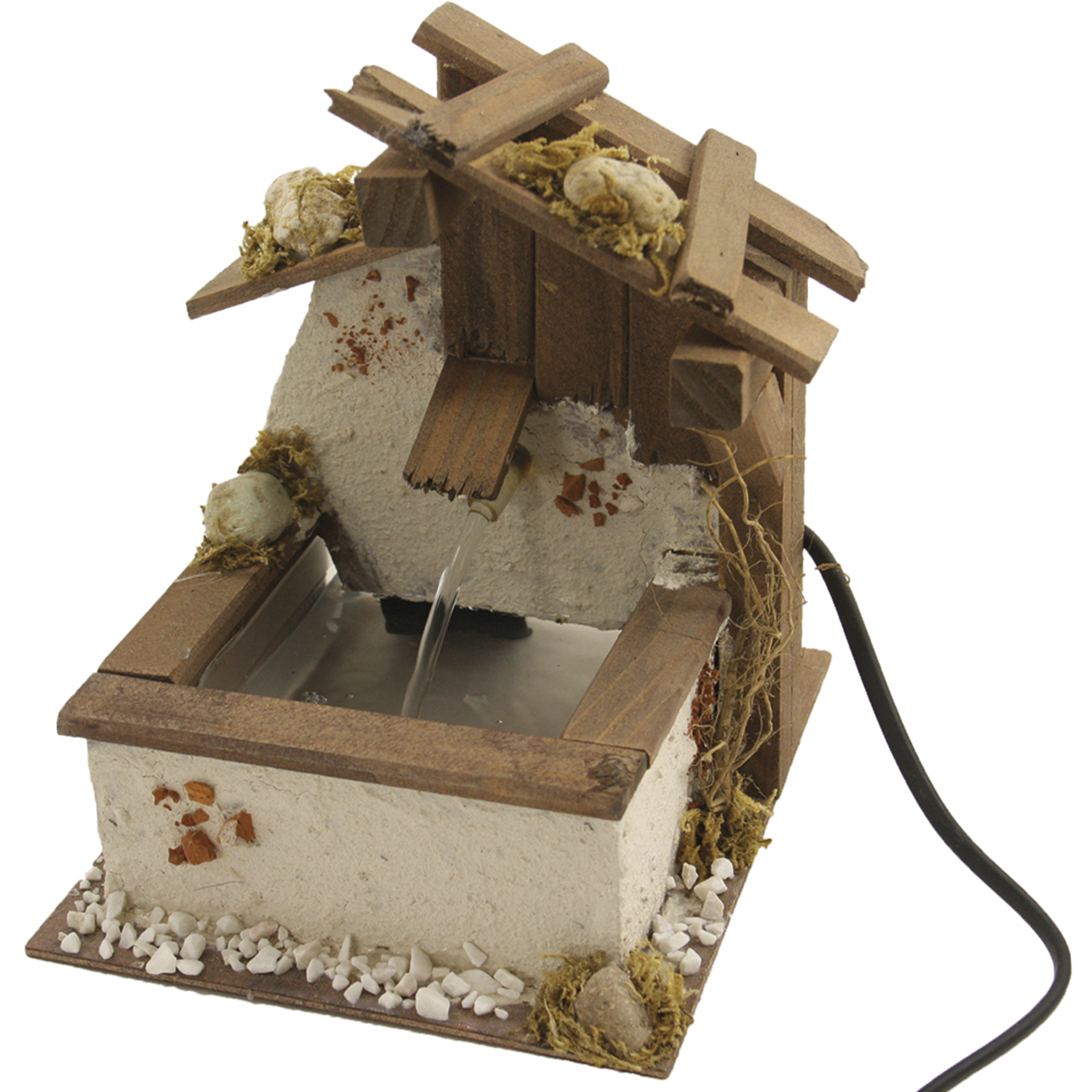 Krippenzubehör Brunnen inkl. Pumpe zur Krippengestaltung