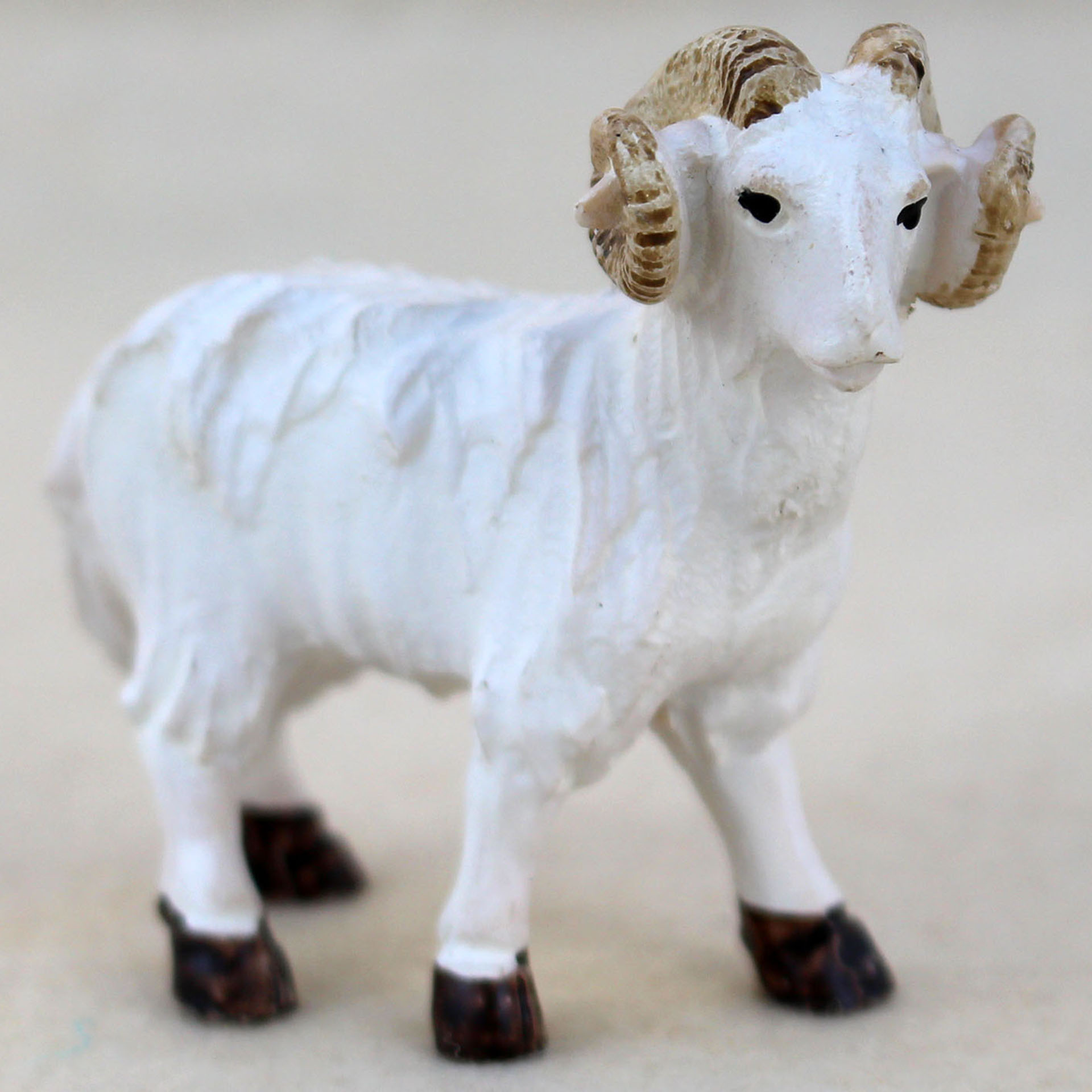 Schafbock Schafbock Krippenfigur Tierfigur