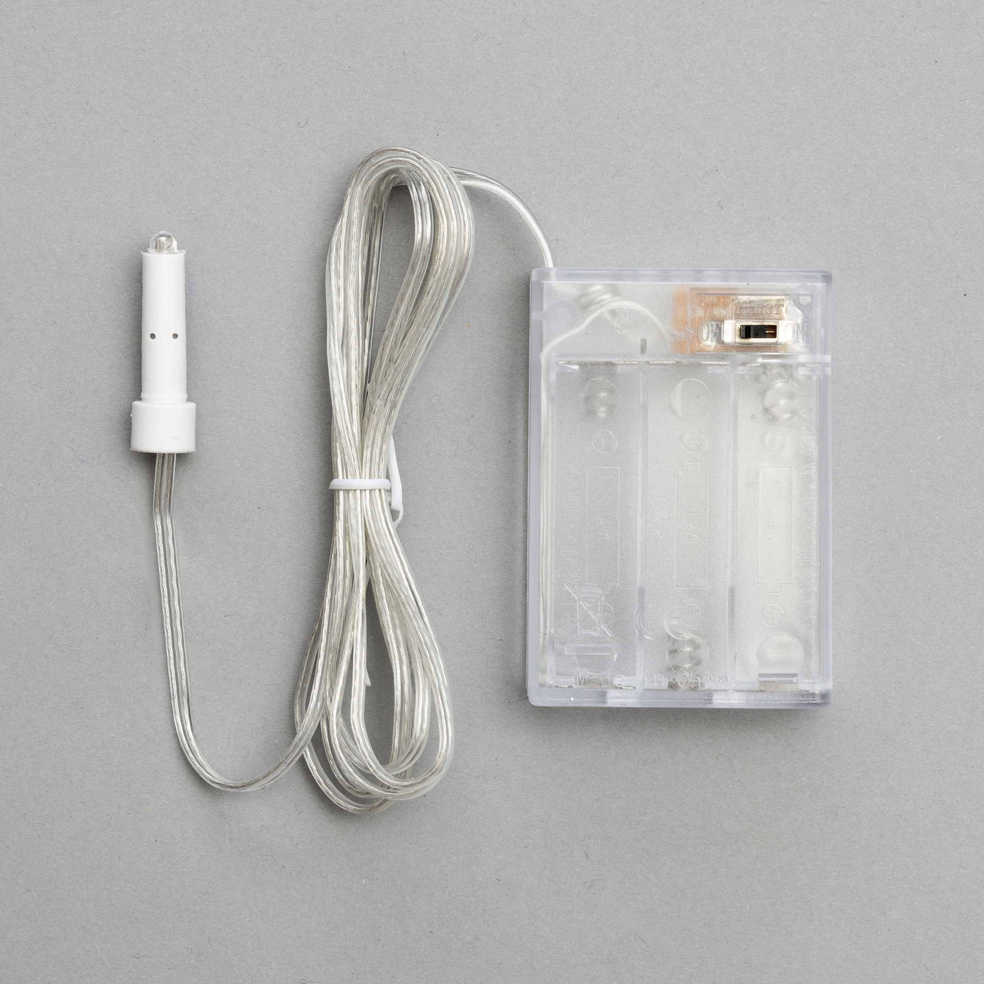 Leuchtstern weiß 12cm Weihnachstzubehör