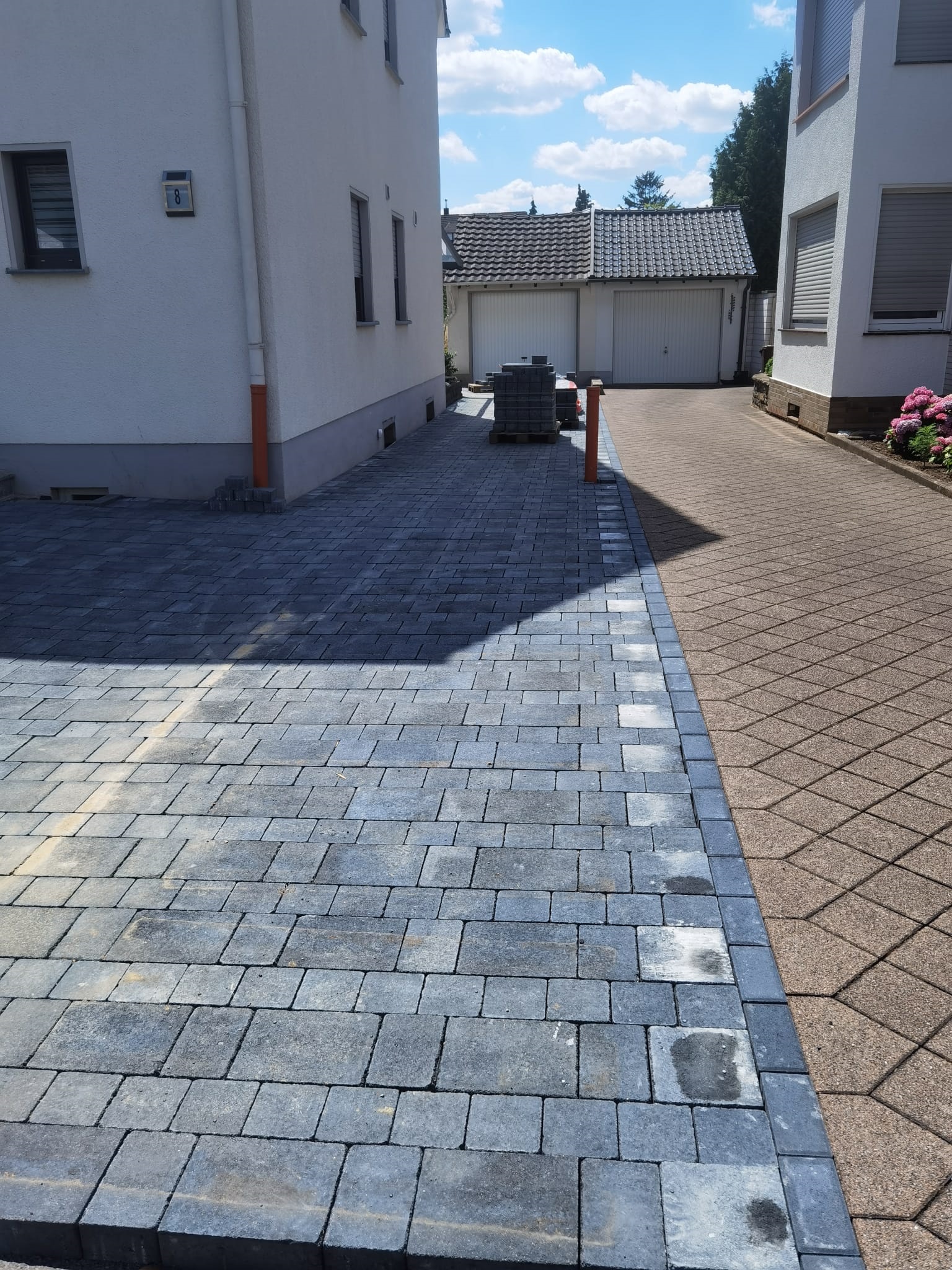 Fußboden, Wohnen, Draußen, Haus, Auffahrt
