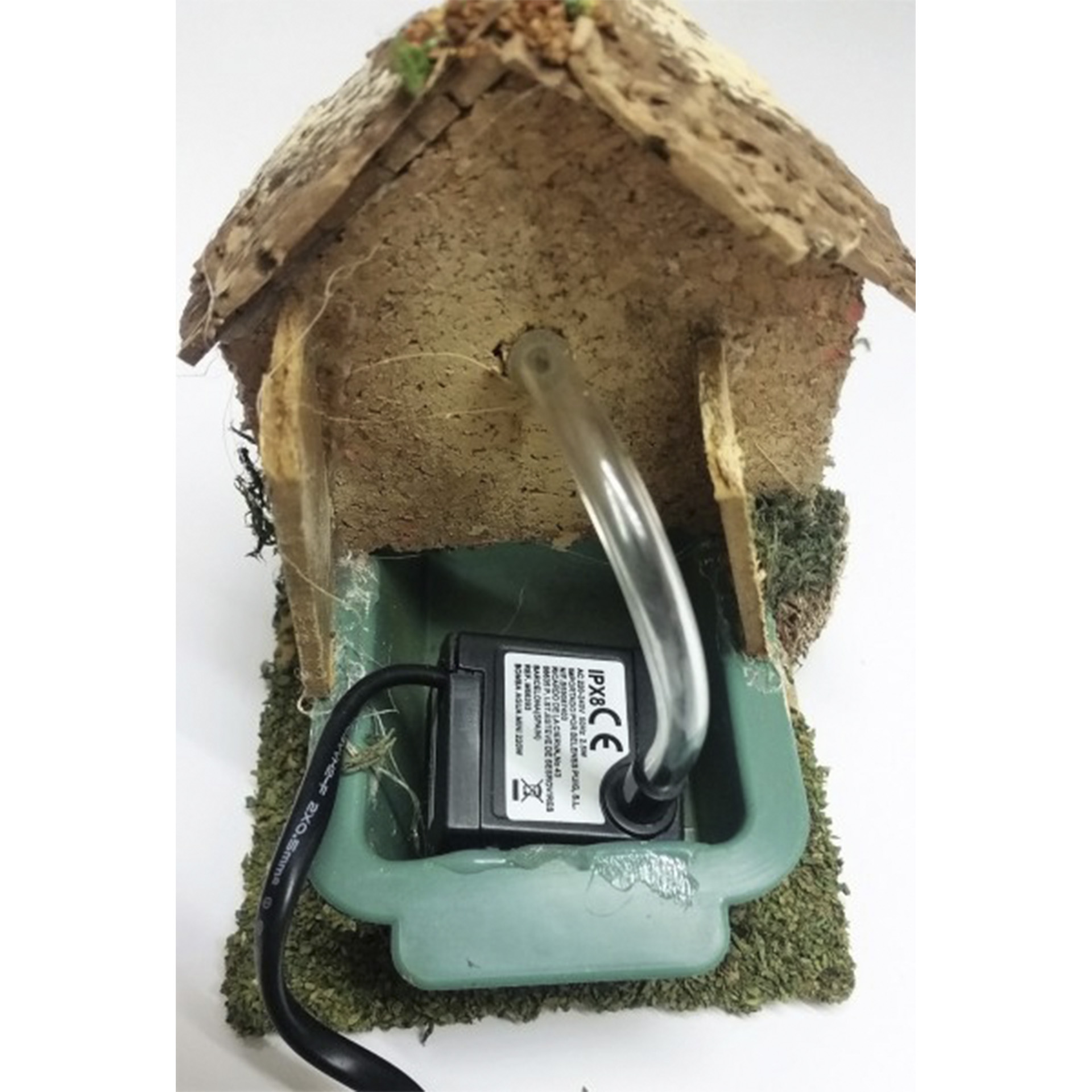 Krippenzubehör Brunnen mit Pumpe zur Gestaltung Ihrer Krippe