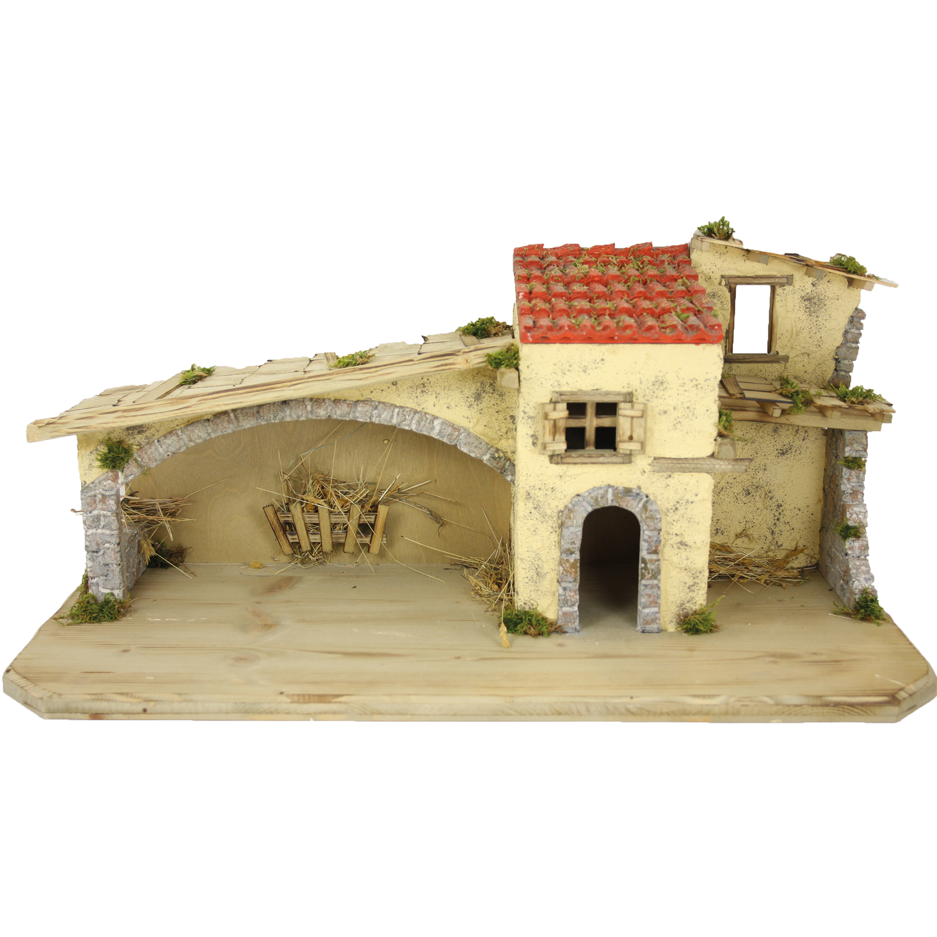 Krippenstall Schwand Krippenstall Schwand Weihnachtskrippe für 9-11cm Figuren