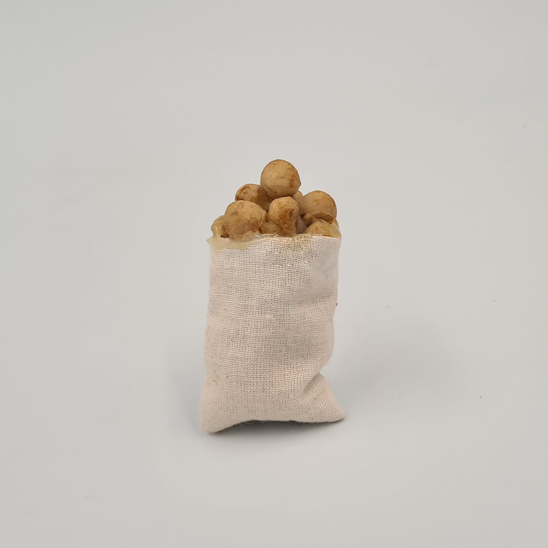 Kartoffelsack gefüllt Krippenzubehör