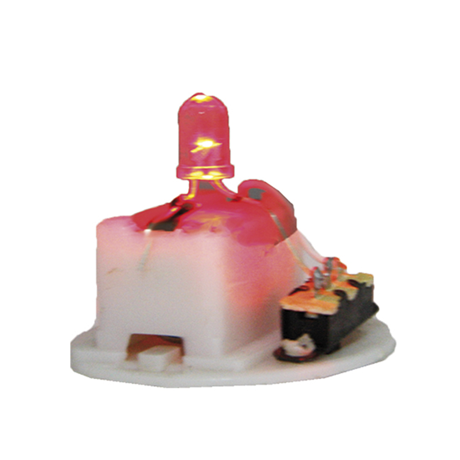 LED Licht rot mit Schalter LED Licht rot mit Schalter als Krippenelektrik